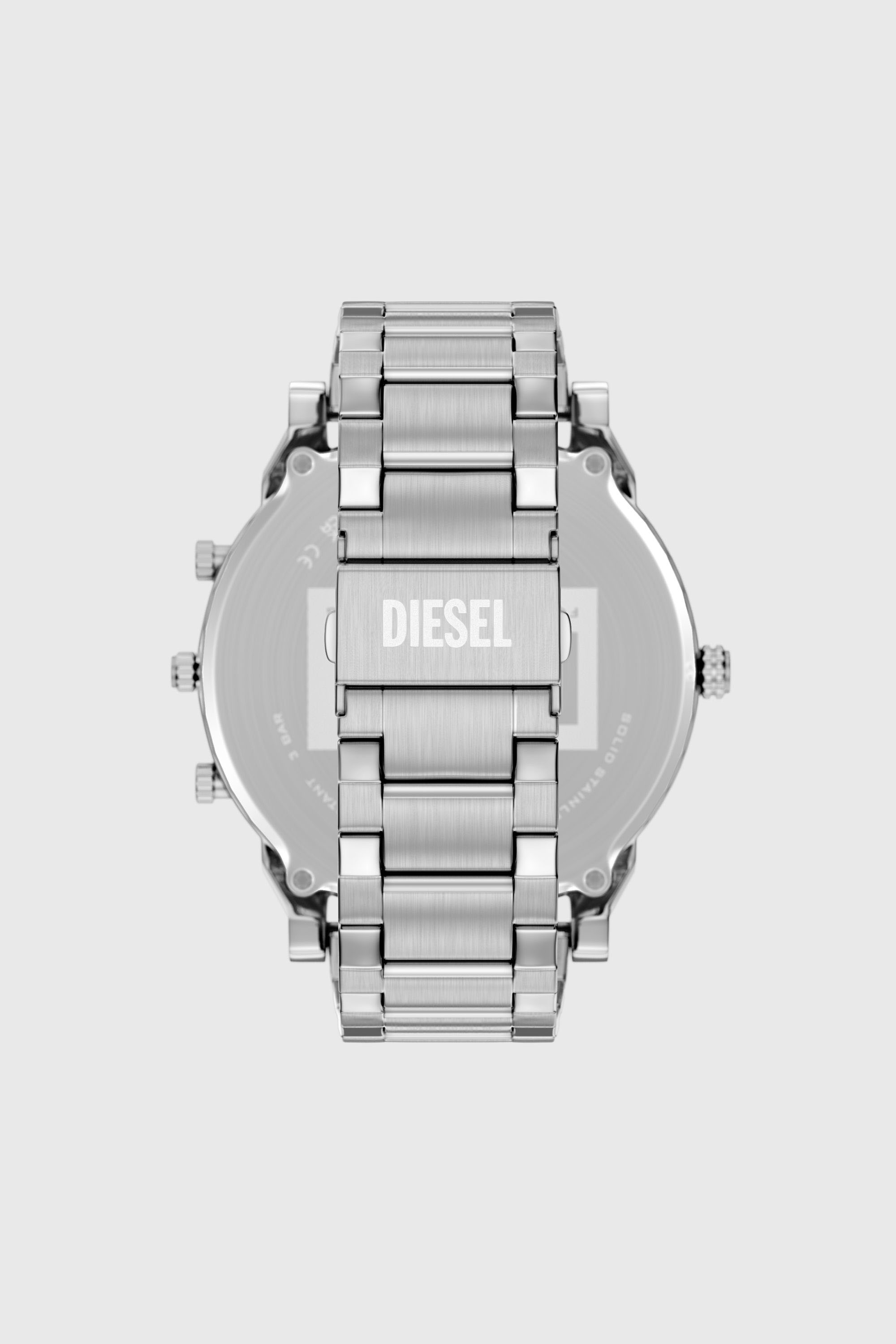 Diesel - DZ7495 WATCH, Man's Mr. Daddy Slim Stainless Steel Watch in Silver - 2