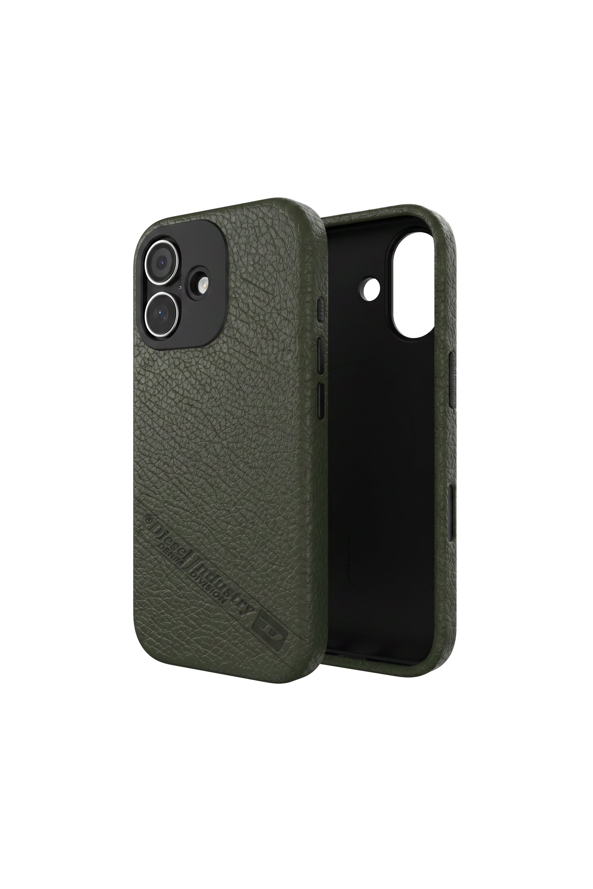 Diesel - 60646 MOULDED CASE, Unisex Flag D H&uuml;lle mit MagSafe f&uuml;r iPhone 17 in Dunkelgr&uuml;n - 1
