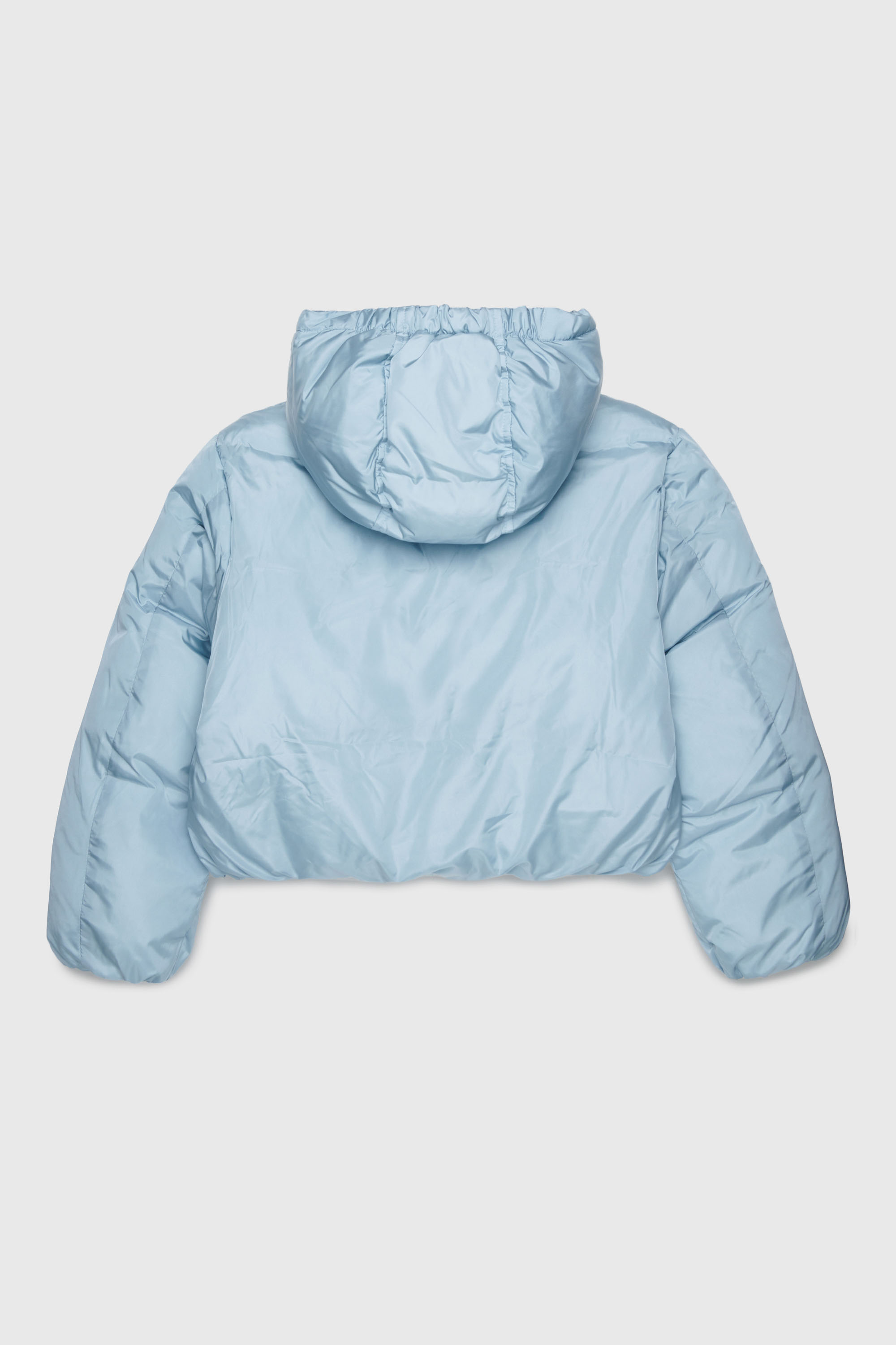 Diesel - JELKYM, Damen Steppjacke mit Kapuze in Hellblau - 2