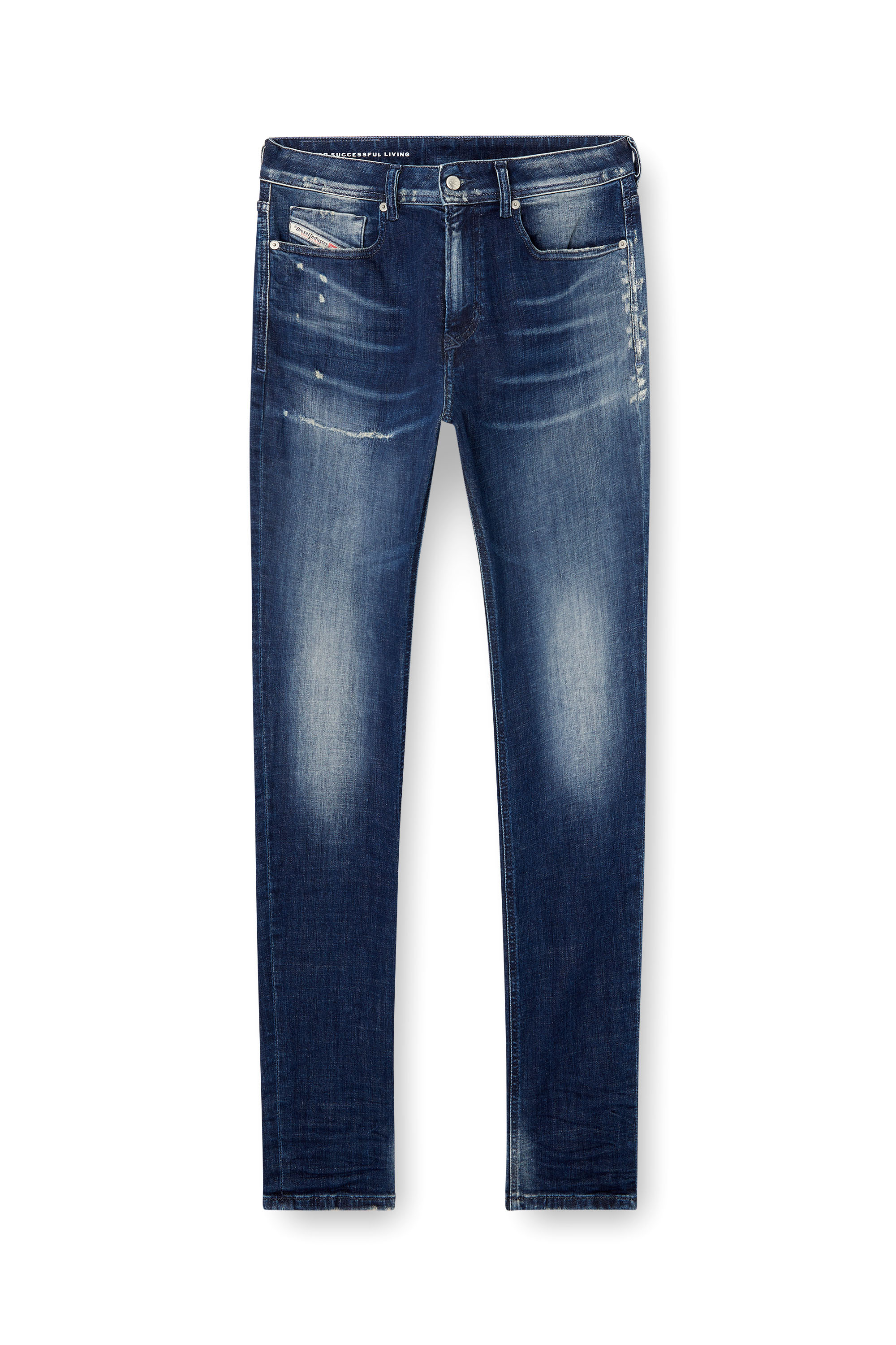 Diesel - Herren Skinny Jeans 1979 Sleenker 09L97, Dunkelblau - 3