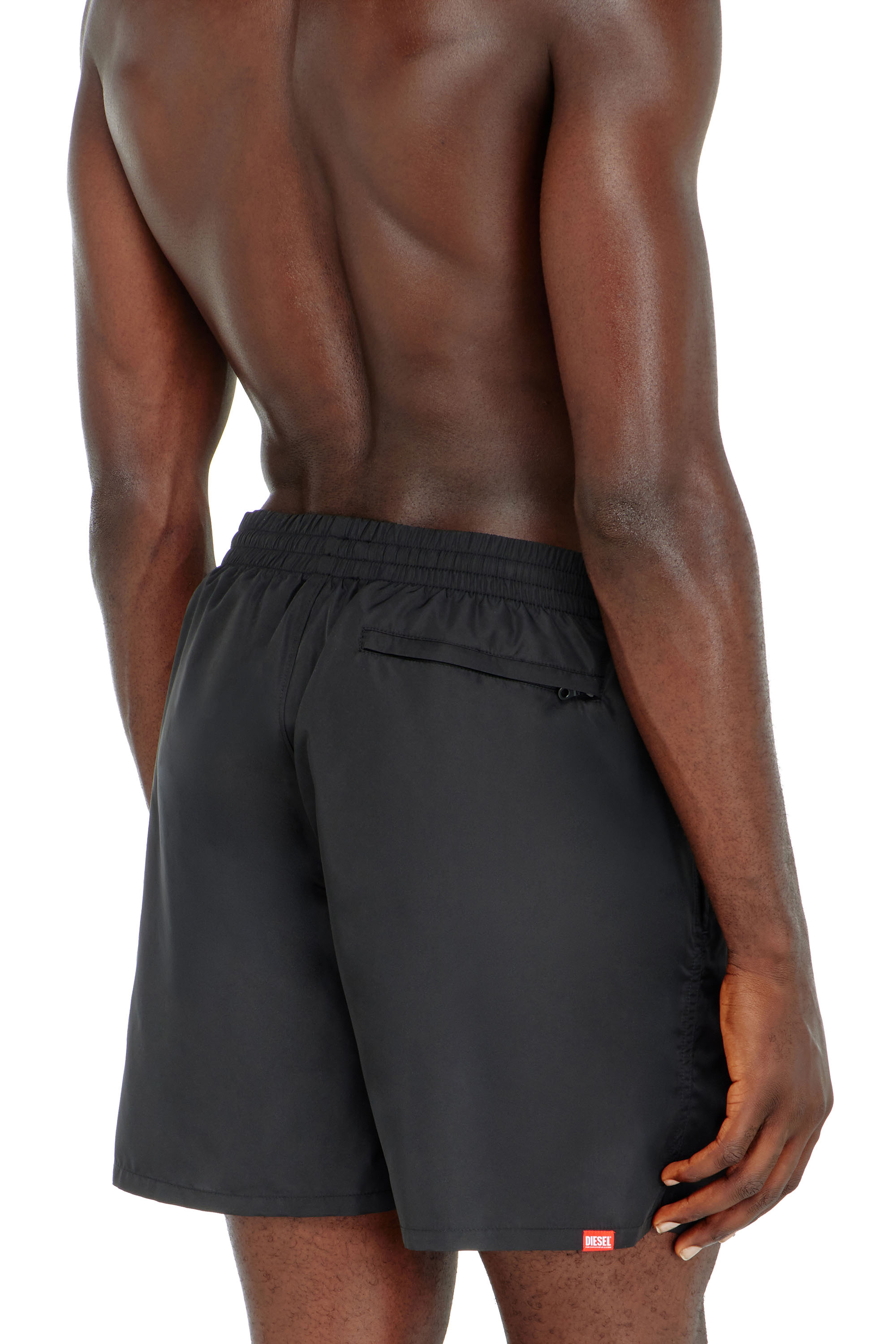 Diesel - GEORGE-41-UTLT, Herren Badeshorts mit metallischem Oval D Logo in null - 3