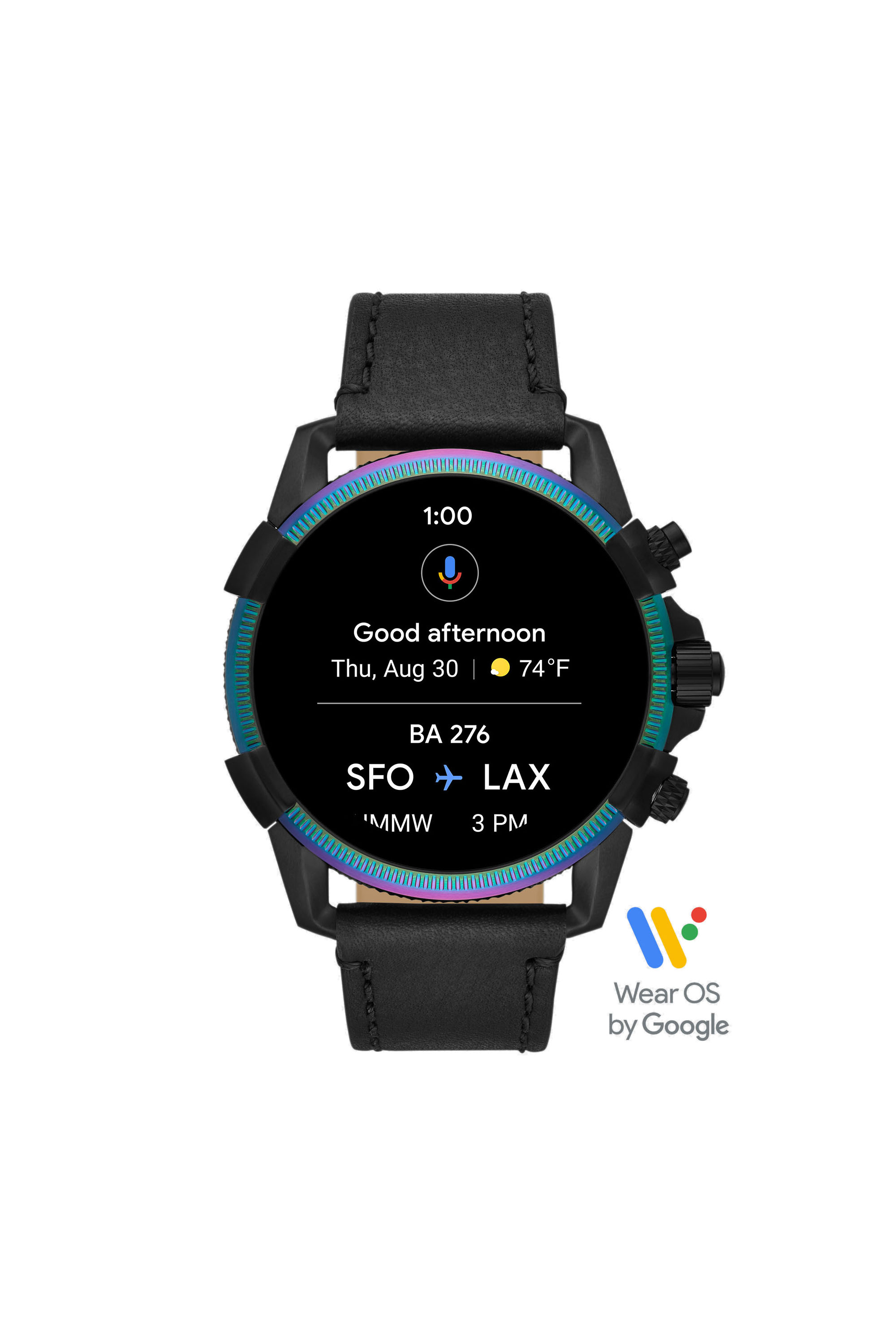 Diesel - DT2013, Herren Full Guard 2.5 Smartwatch mit schwarzem Lederarmband in Schwarz - 6