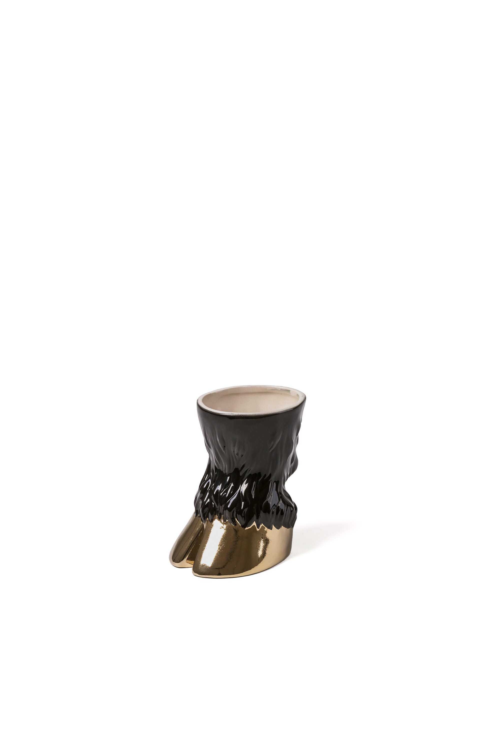 Diesel - 11082 Party Animal, Unisex "Bull" Vase/Glas in Gold/Schwarz - 2