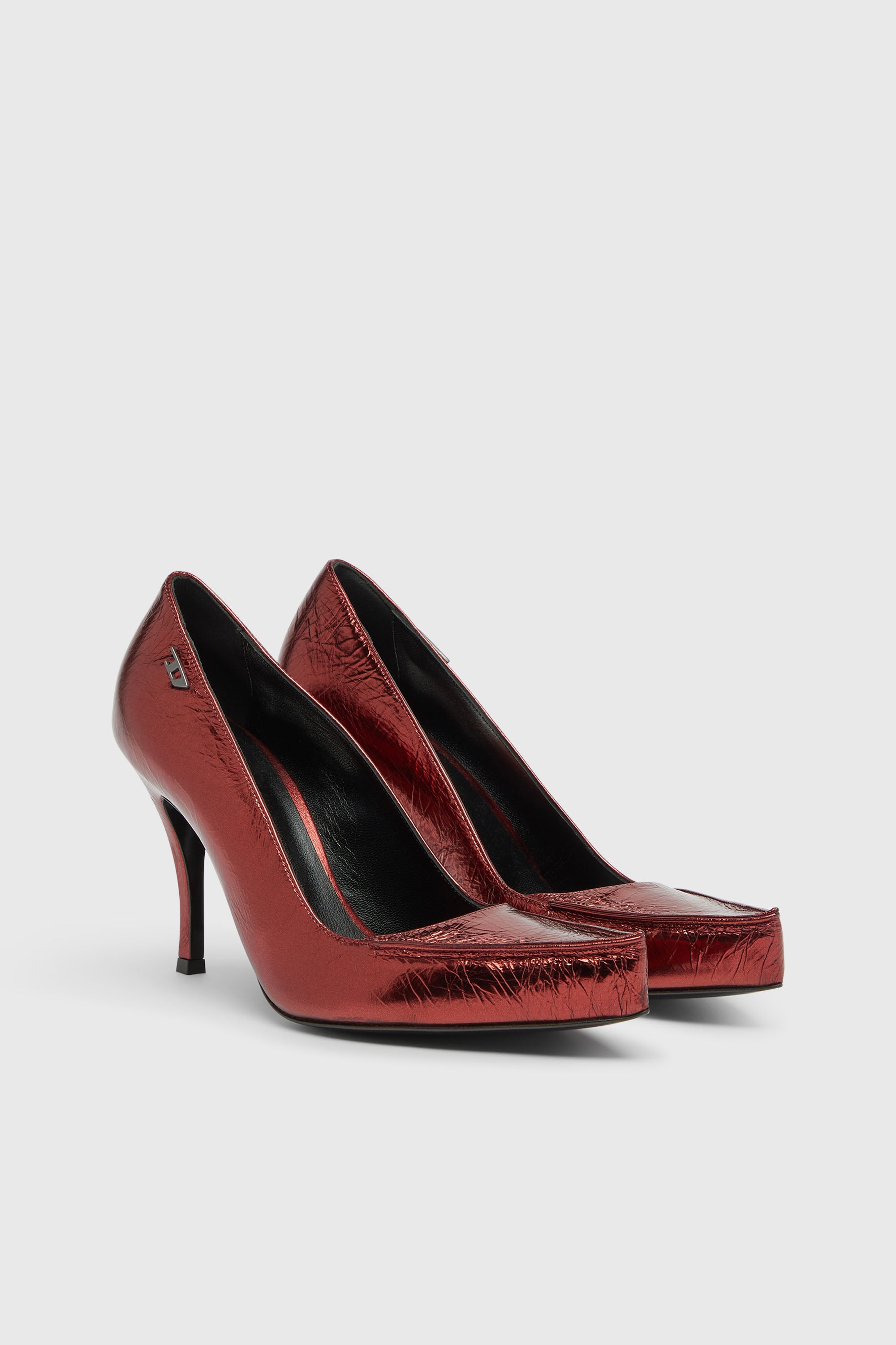 Diesel - D-LUCETTE-90-PUMP D, Damen D-Lucette-Pumps aus Spiegelleder in null - 2