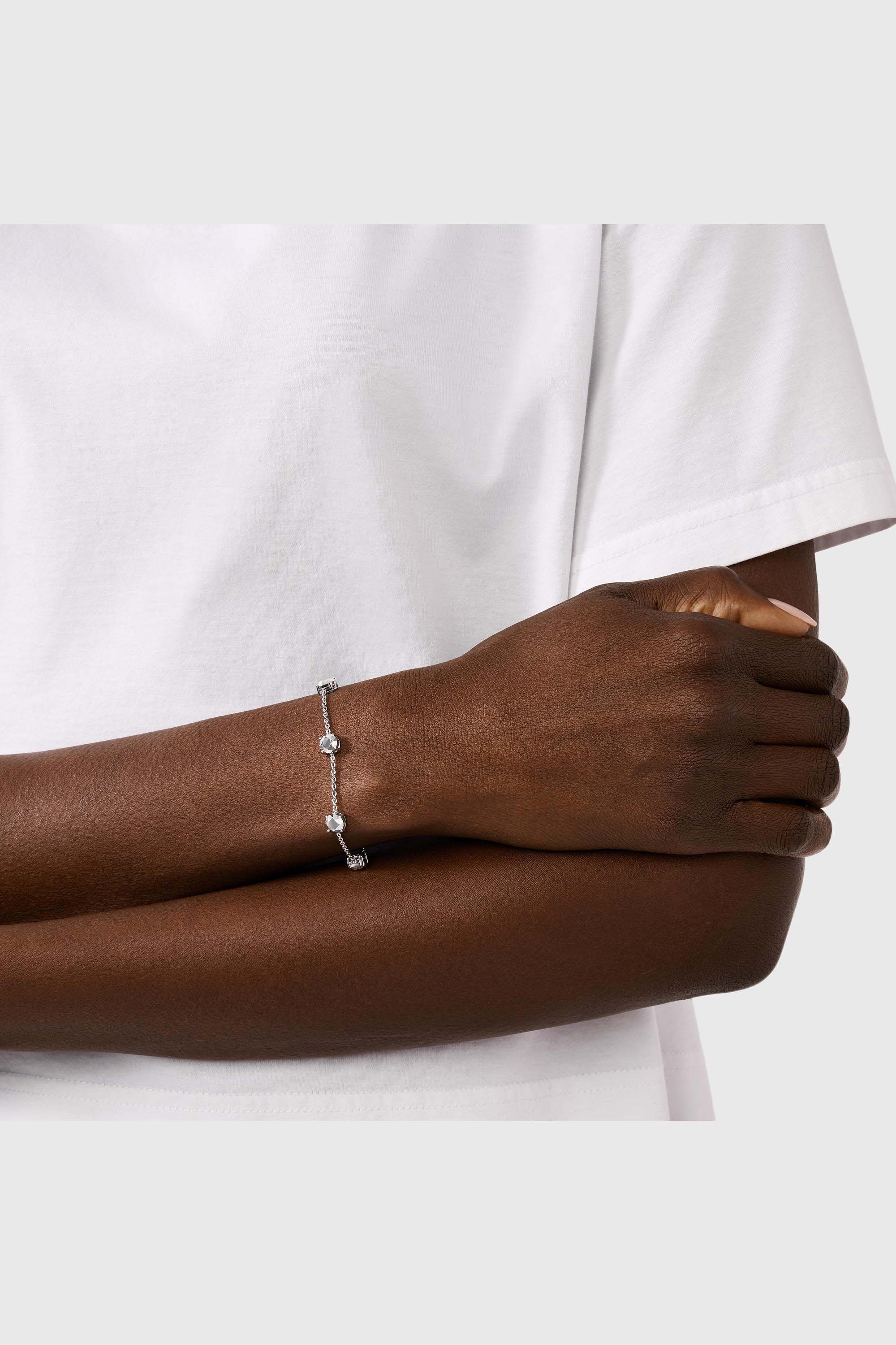 Diesel - DL1358040 STERLING SILVER JEWEL, Unisex Gliederarmband aus Sterlingsilber in Silber - 4