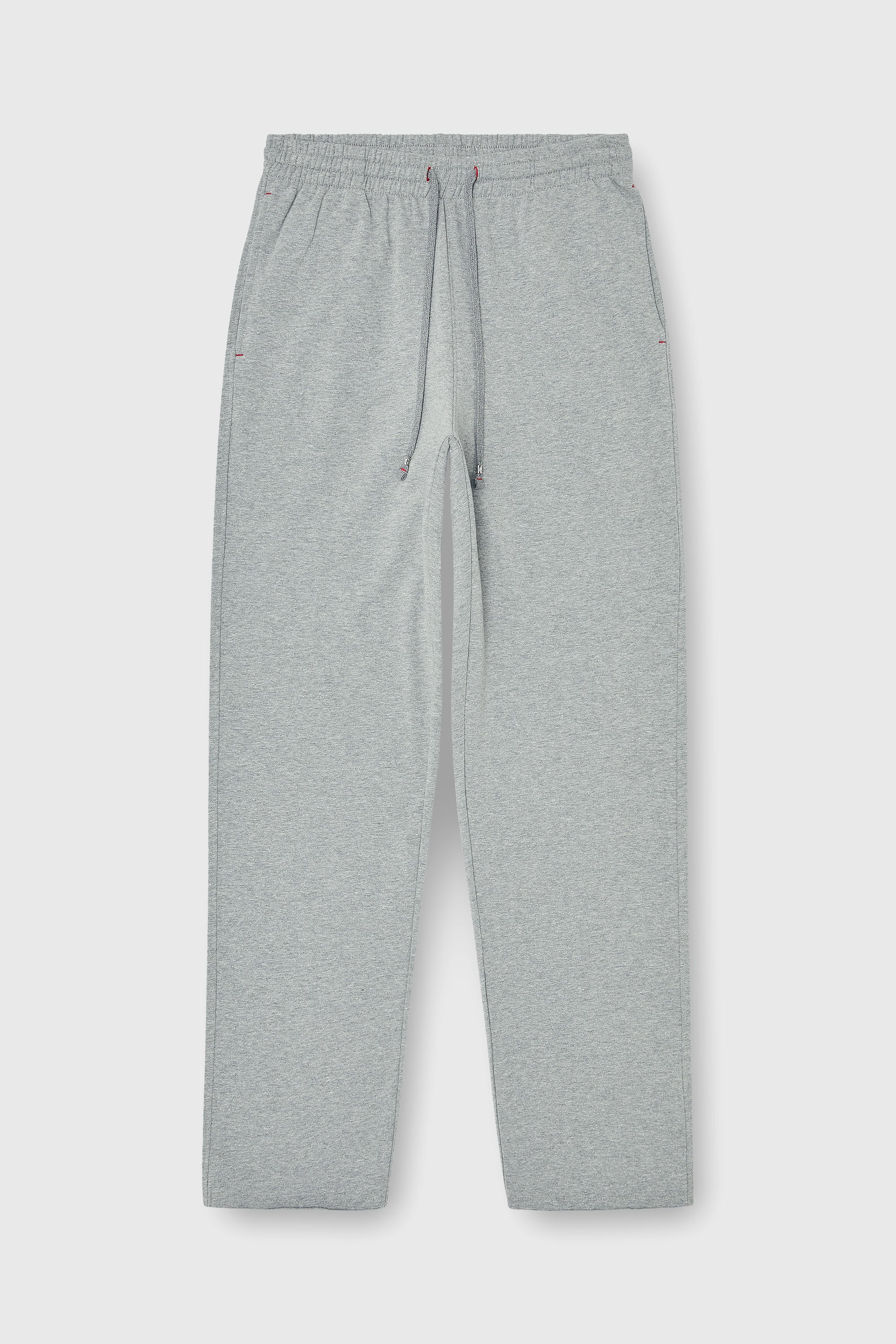Diesel - INDRA-D-CORE, Damen Aufgeraute Sweathose mit offenen S&auml;umen in Grau - 2