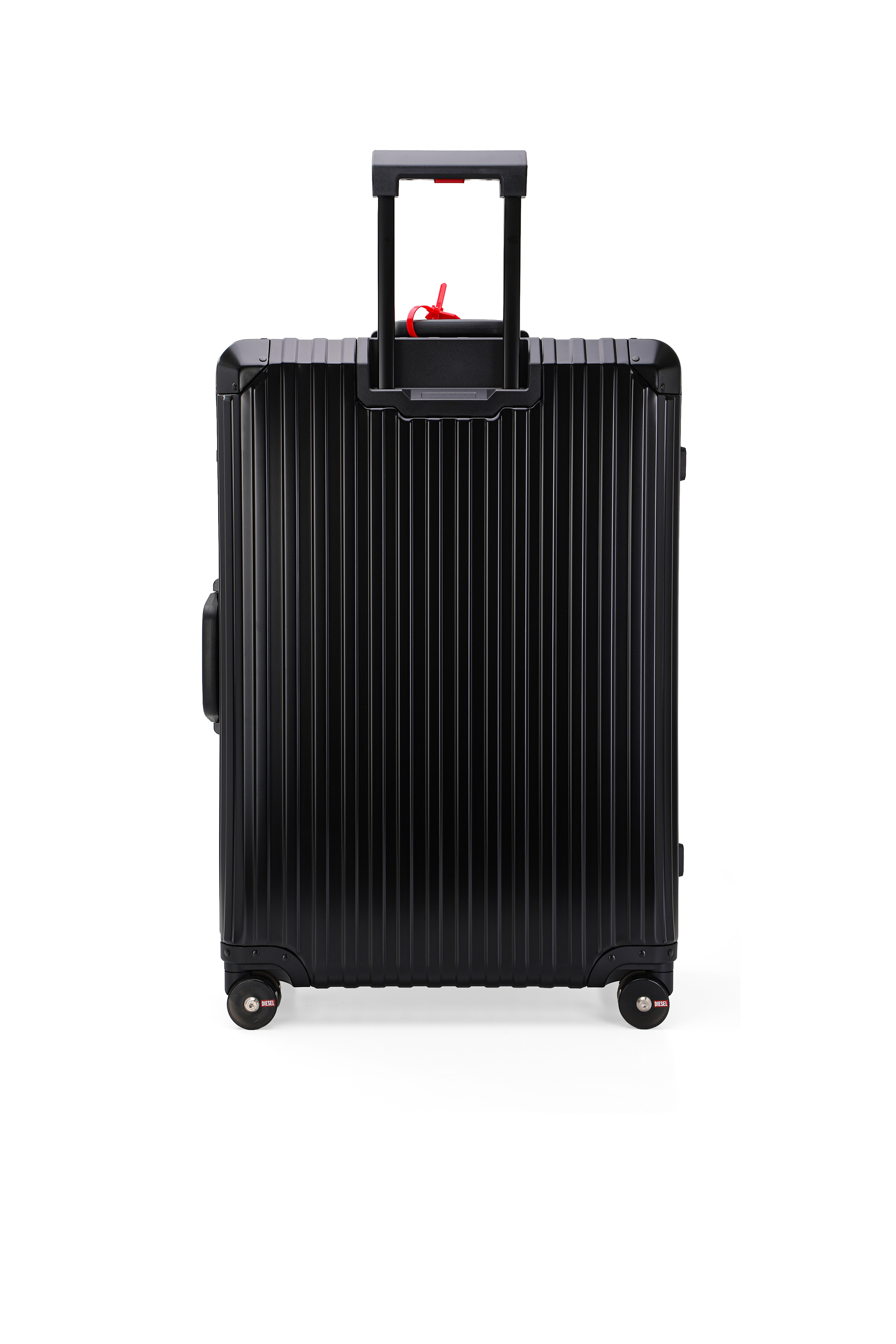 Diesel - DIESEL ALUMINUM TROLLEY- DSL002, Unisex Koffer aus Aluminium Gr&ouml;&szlig;e L in Schwarz - 2