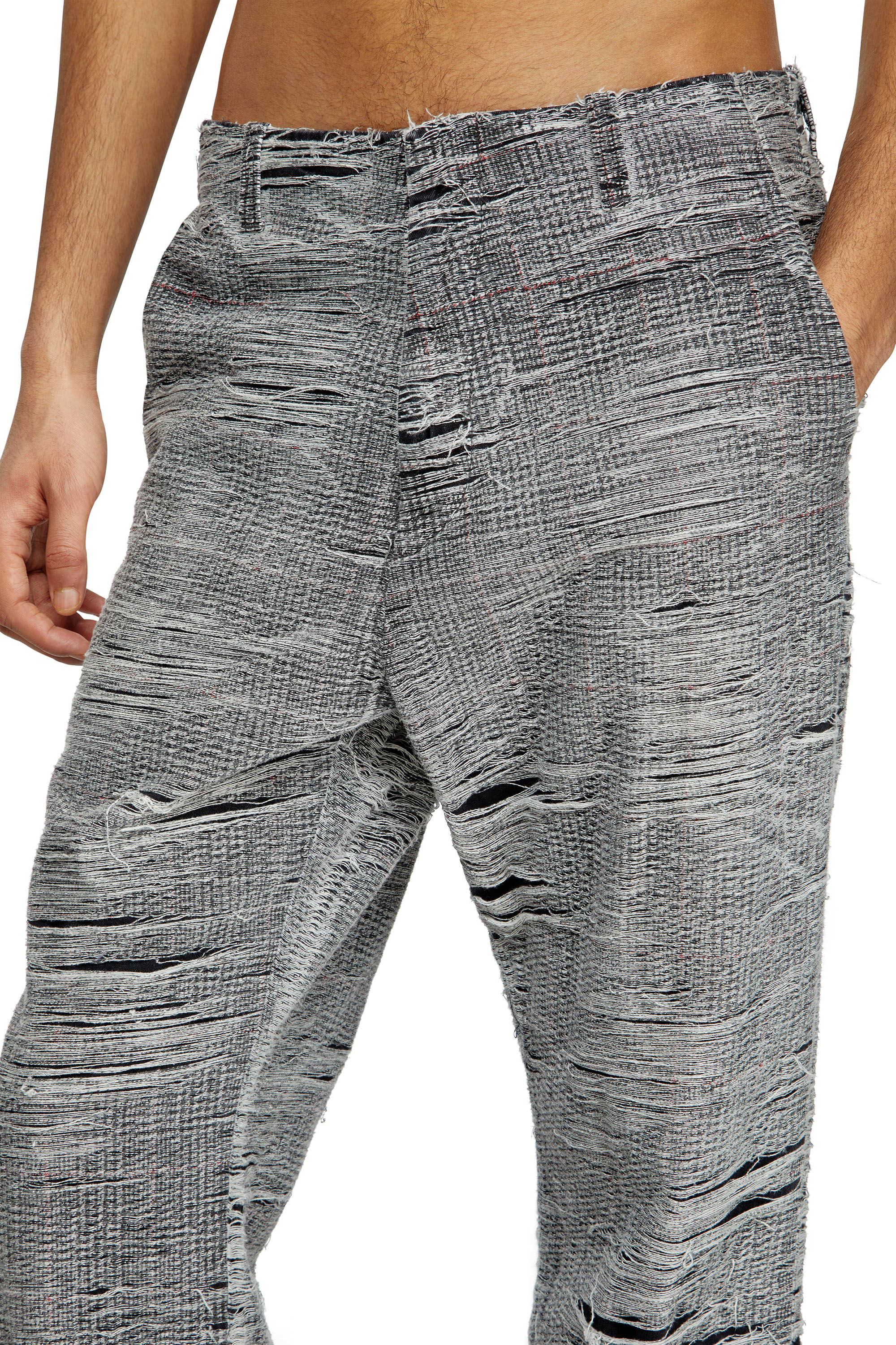 Diesel - Herren Relaxed Jeans D-Boix 0CMBR, Grau - 5