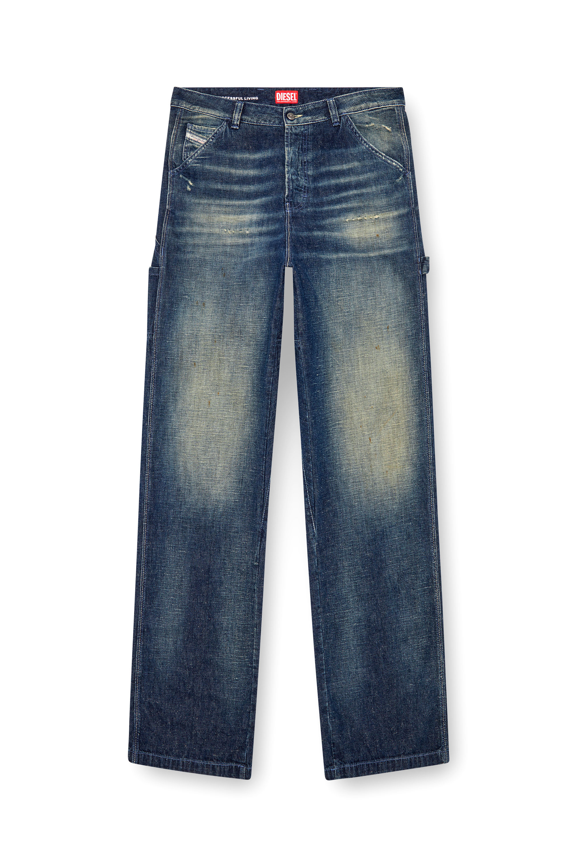 Diesel - Herren Relaxed Jeans D-Livery 09J91, Dunkelblau - 3