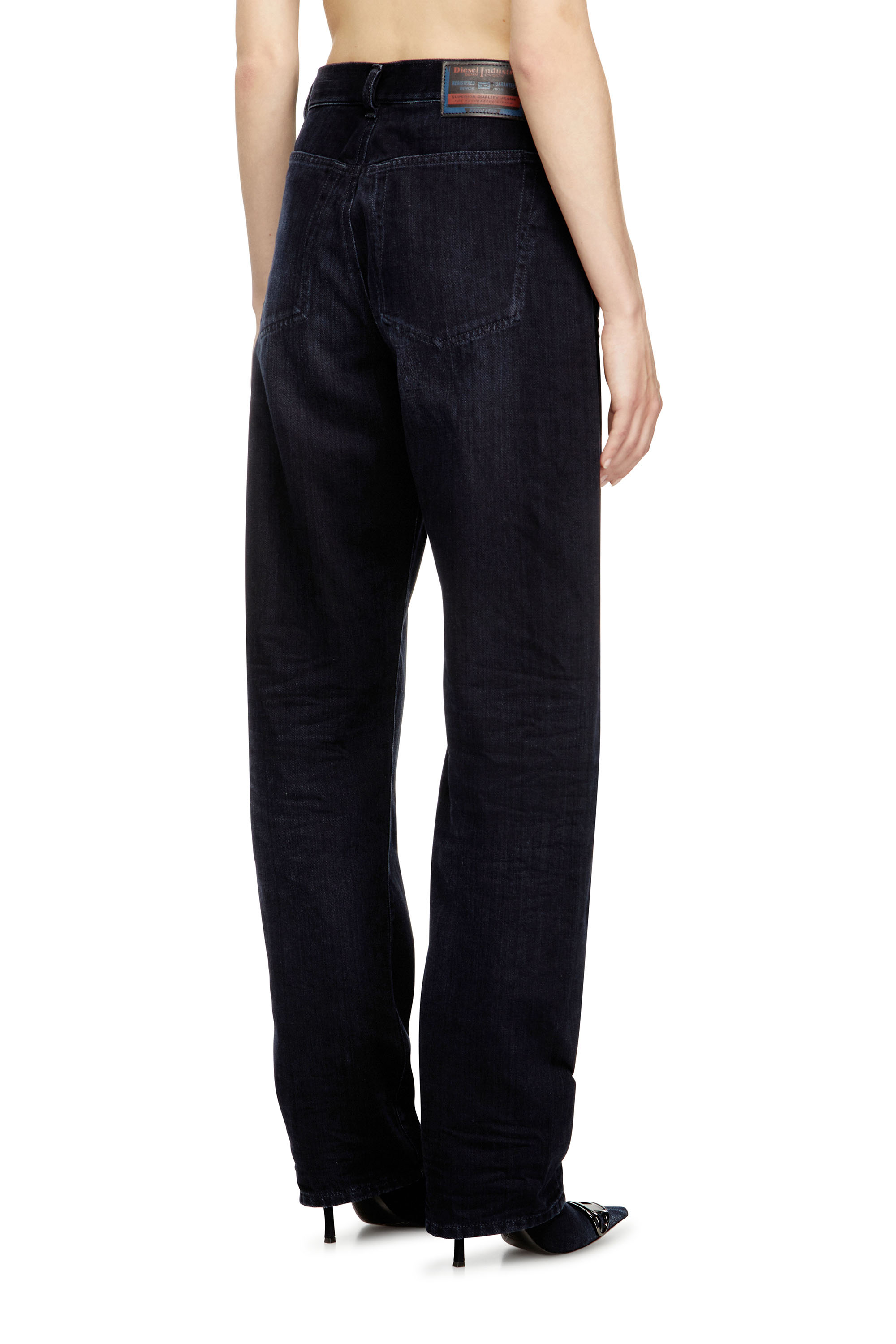 Diesel - Damen Relaxed Jeans 1974 D-Ellz 09L54, Dunkelblau - 3