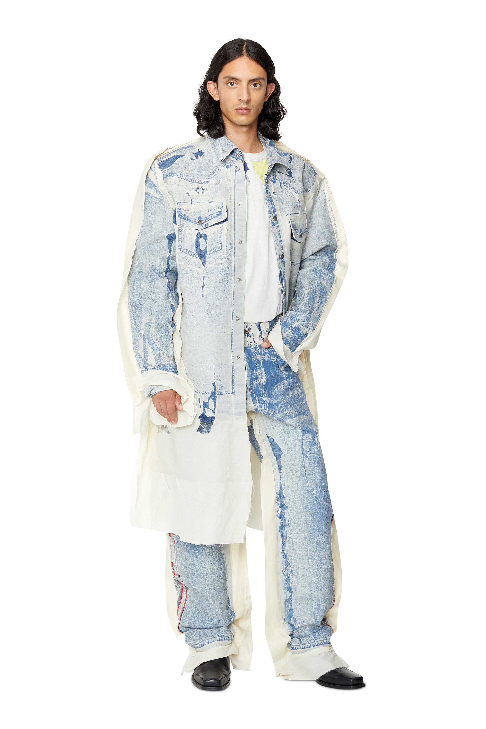 Diesel - 2010 D-Macs 007K3 Straight Jeans, Hellblau - Image 5