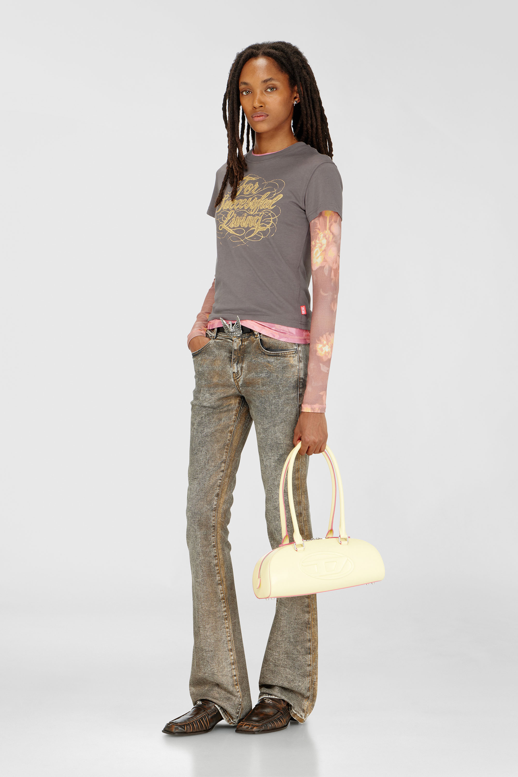 T-shirt with logo print