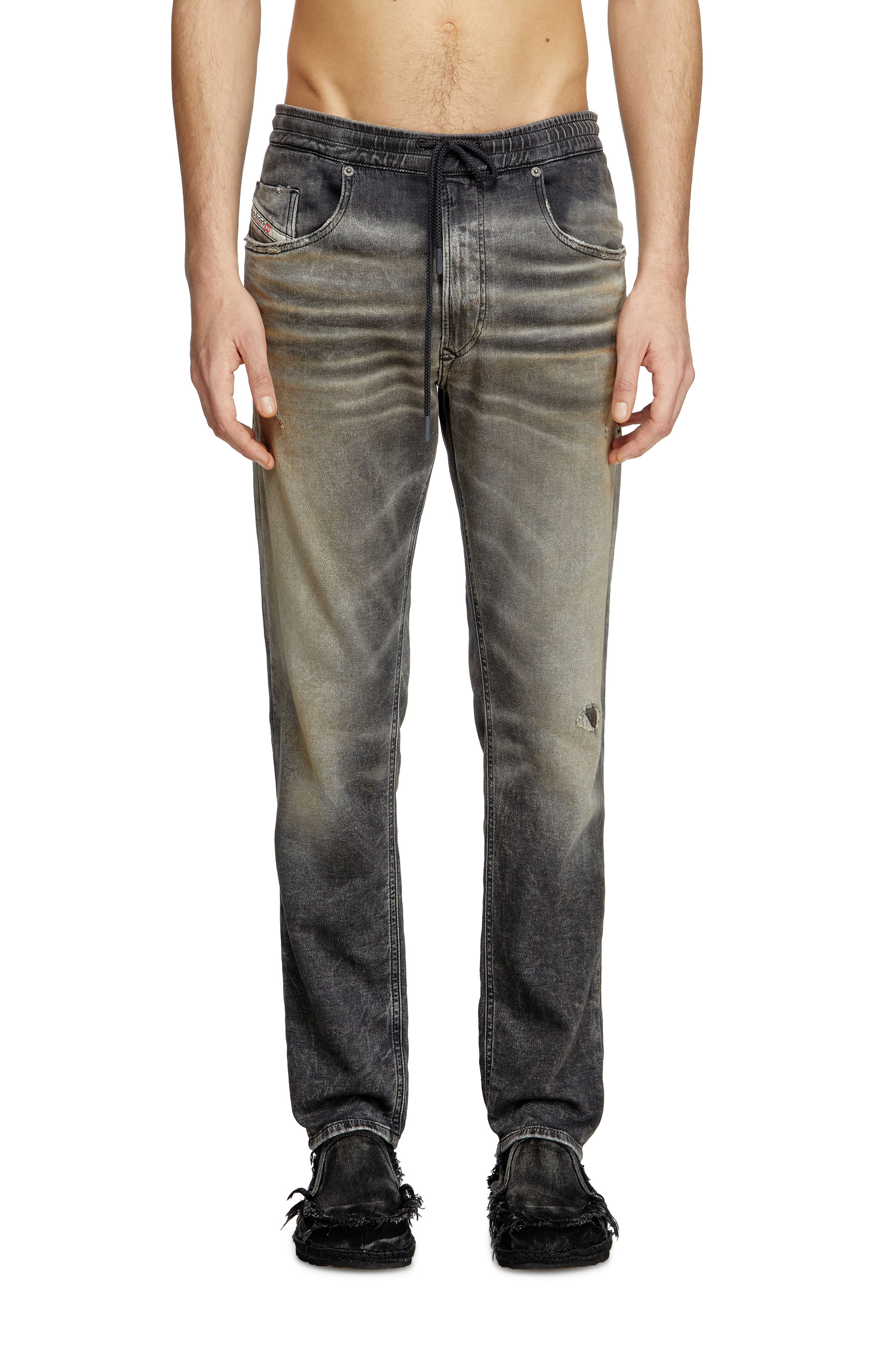 Diesel - Herren Regular 2030 D-Krooley Joggjeans® 068PG, Hellgrau - 1