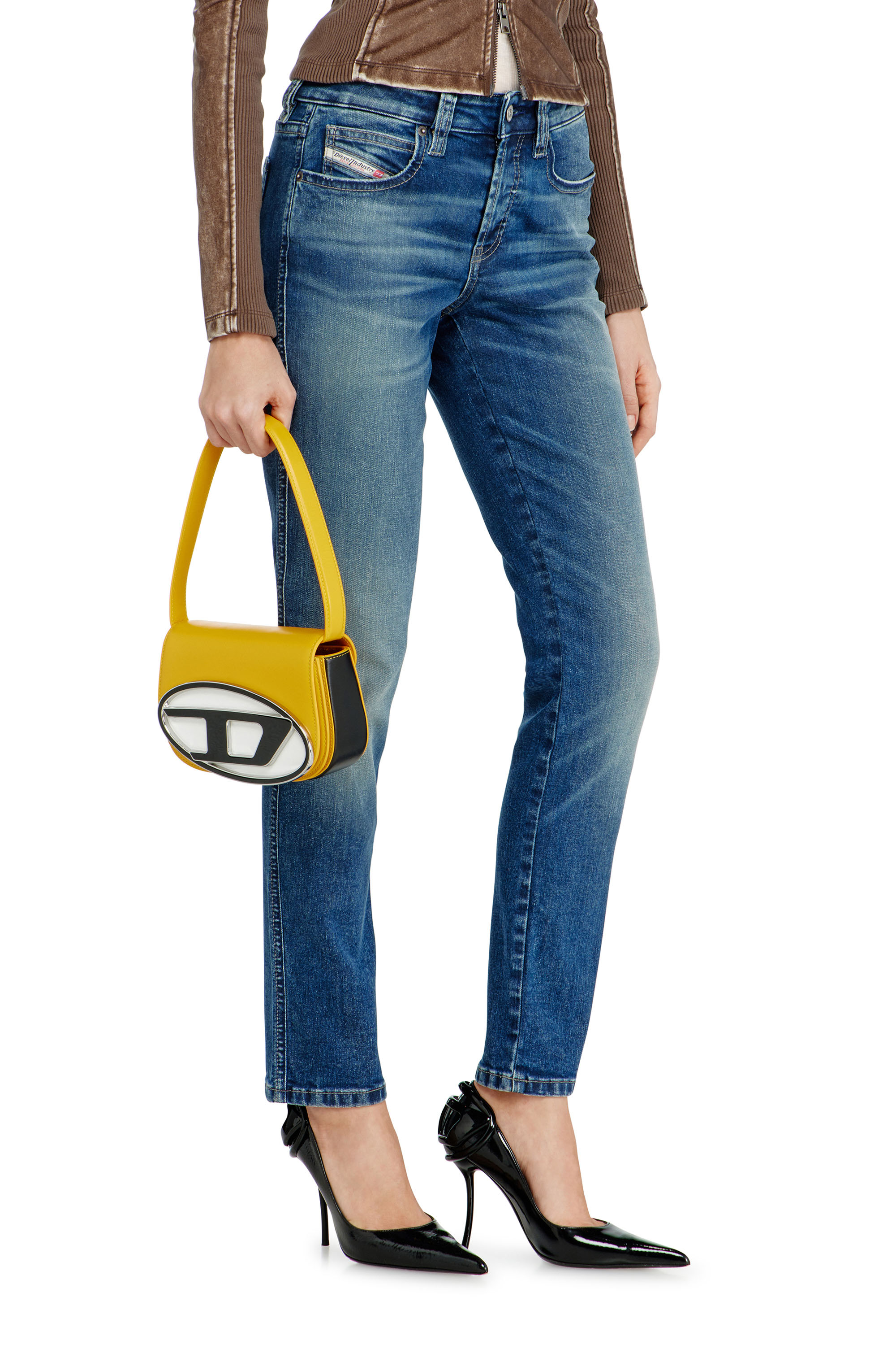 Diesel - Damen Slim Jeans 1992 D-Jiann 0DBEE, Mittelblau - 7