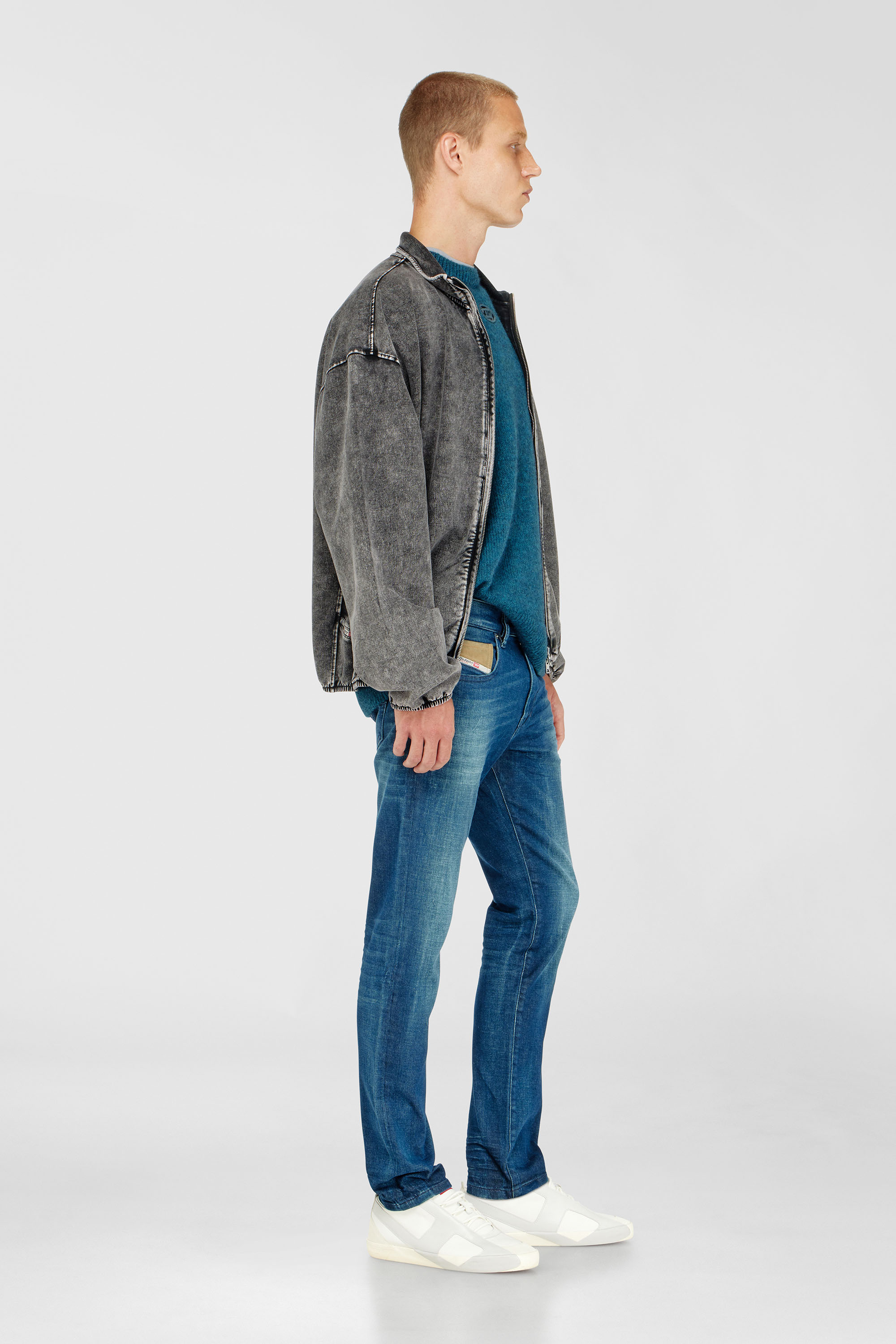 Diesel - Herren Slim Jeans 2019 D-Strukt 0PBBZ, Mittelblau - 2