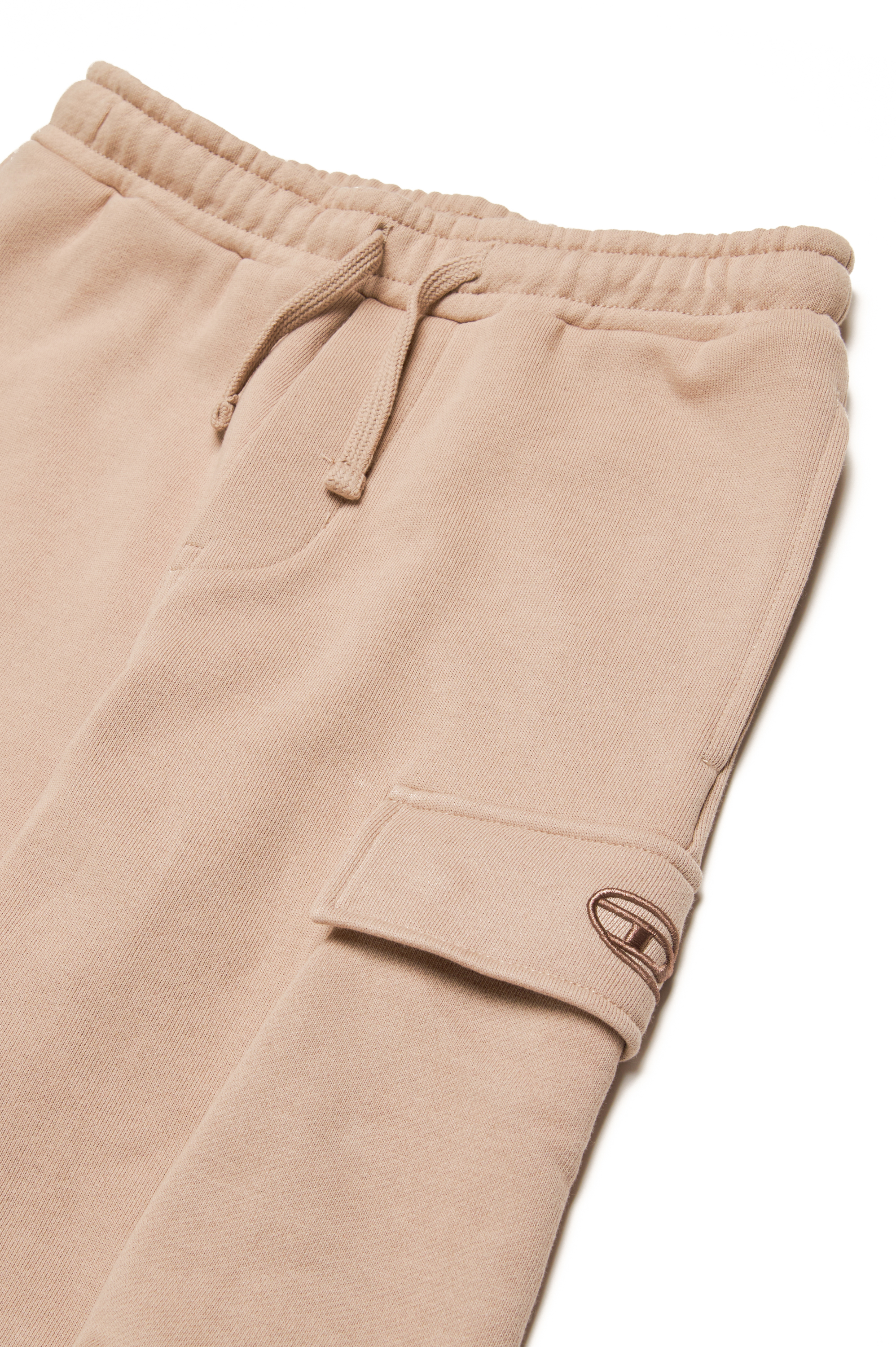 Diesel - PLEKO, Man's Track pants with cargo pockets in Light Brown - 3