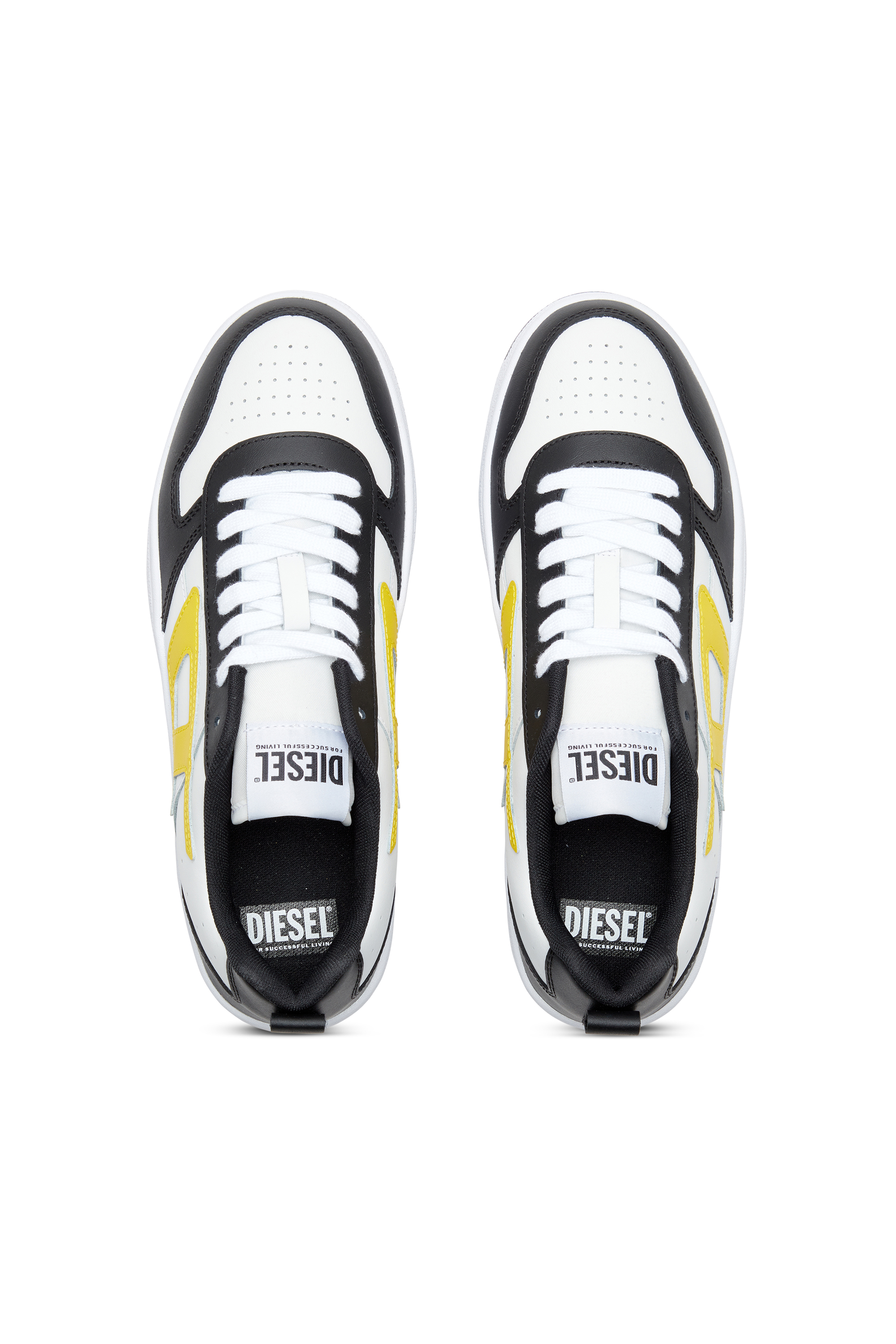 Diesel - S-UKIYO V2 LOW, White/Yellow - Image 5