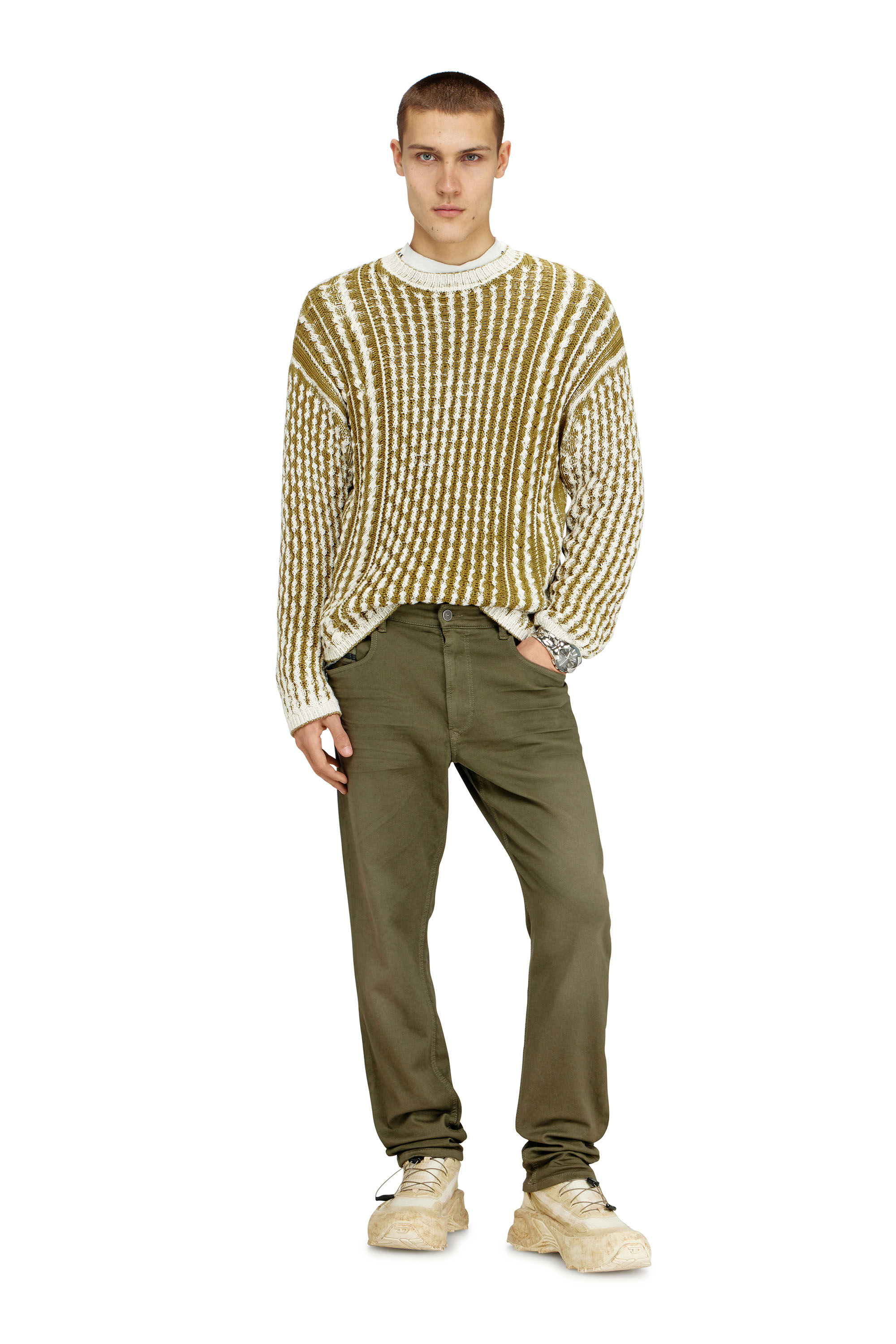 Diesel - Herren Regular 2032 D-Krooley-BW Joggjeans&reg; 0670M, Armeegr&uuml;n - 2