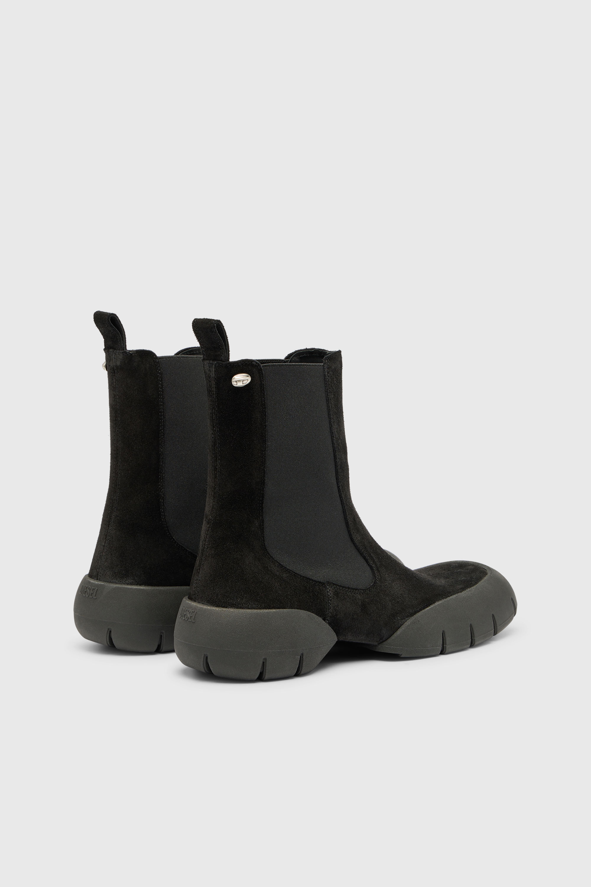 Diesel - D-MATHIEU CH, Herren D-Mathieu - Stiefel aus Wildleder mit Gummisohle in Schwarz - 3