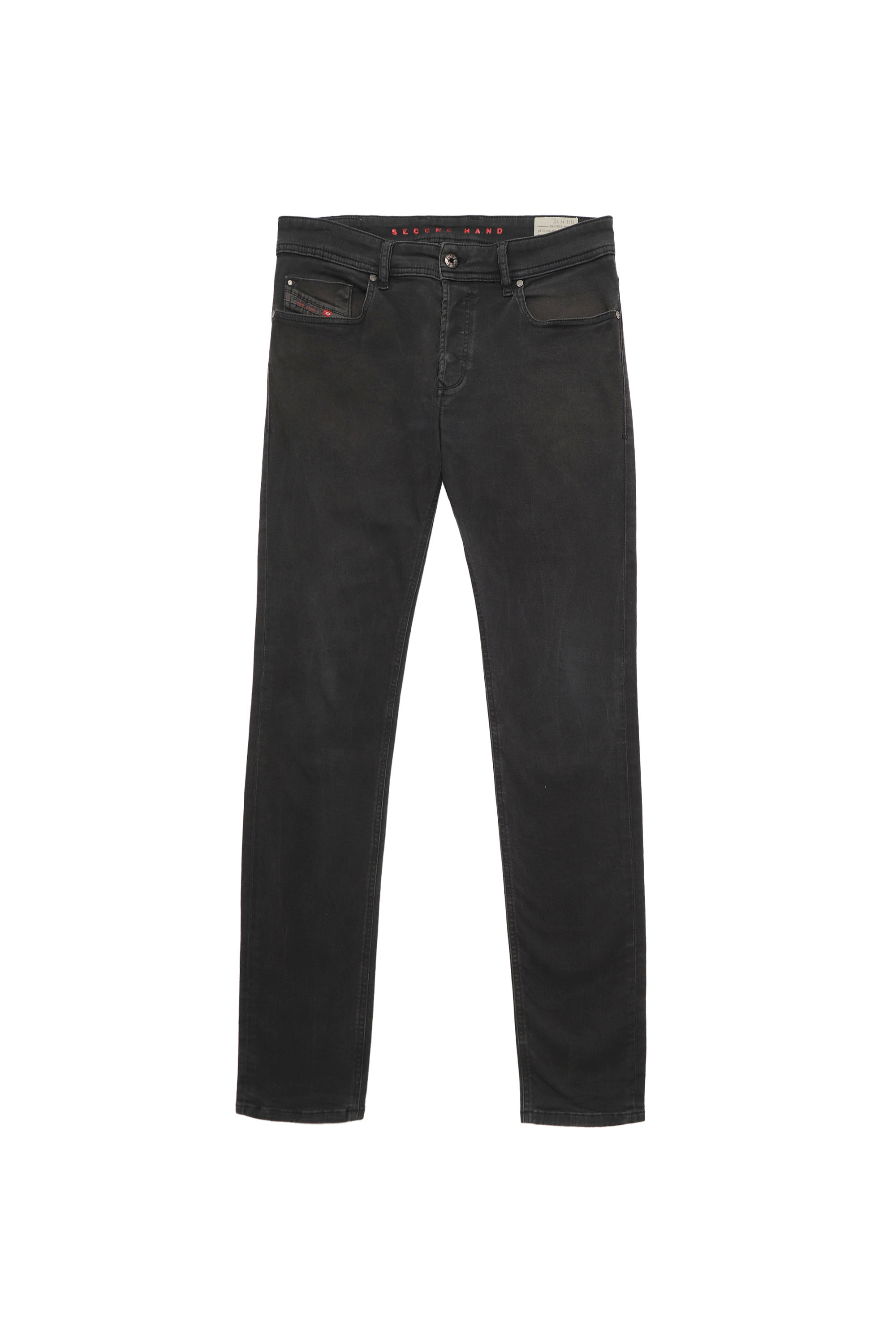 Diesel - SLEENKER-A, Herren Diesel Herren - Jeans Schwarz/Dunkelgrau in Schwarz/Dunkelgrau - 1