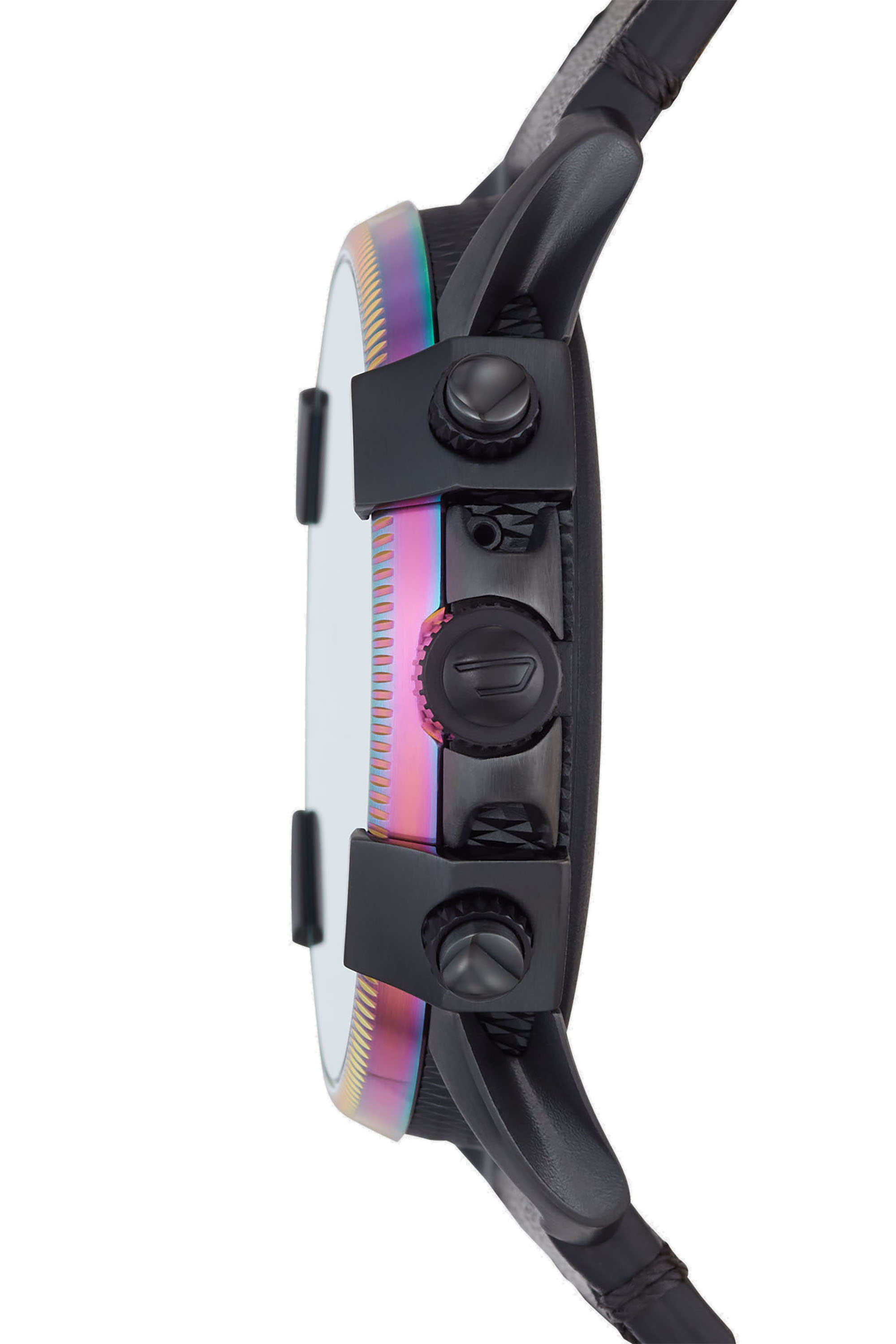 Diesel - DT2013, Herren Full Guard 2.5 Smartwatch mit schwarzem Lederarmband in Schwarz - 3