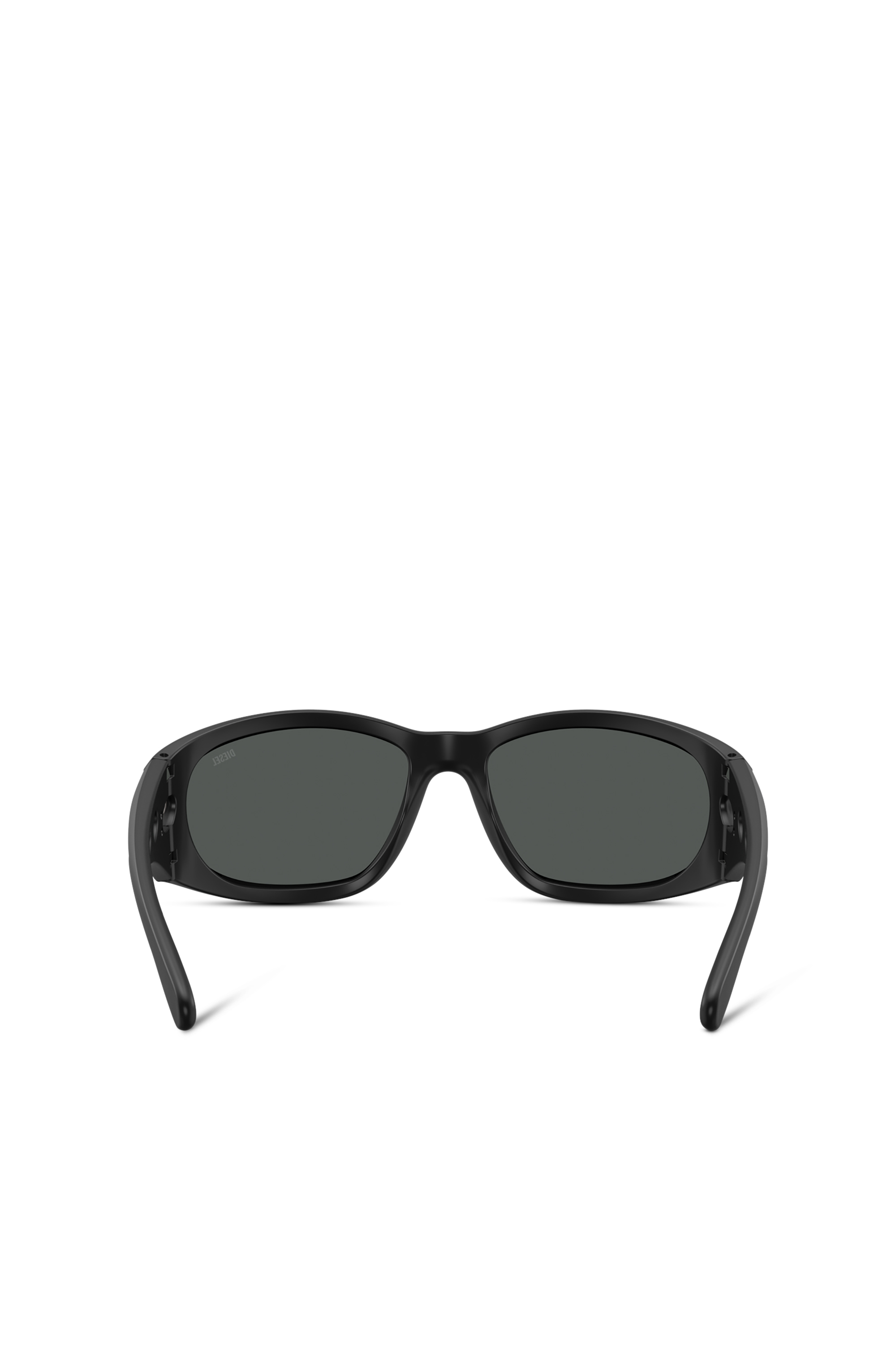 Diesel - 0DL3012U, Unisex Rechteckige Sonnenbrillen in Schwarz - 4