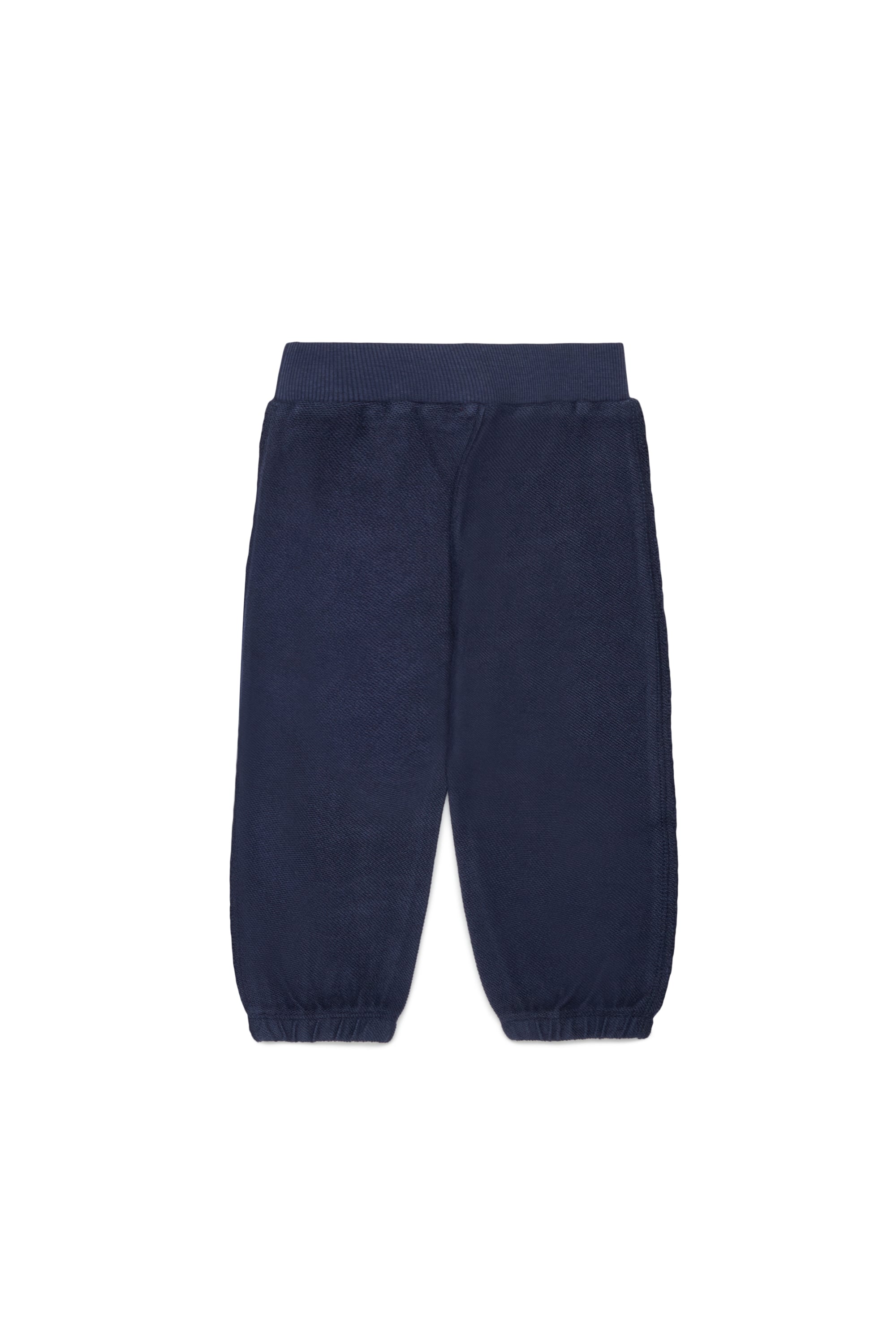 Diesel - PEANSB, Herren Sweatpants mit Logo im Fransen-Look in Dunkelblau - 2