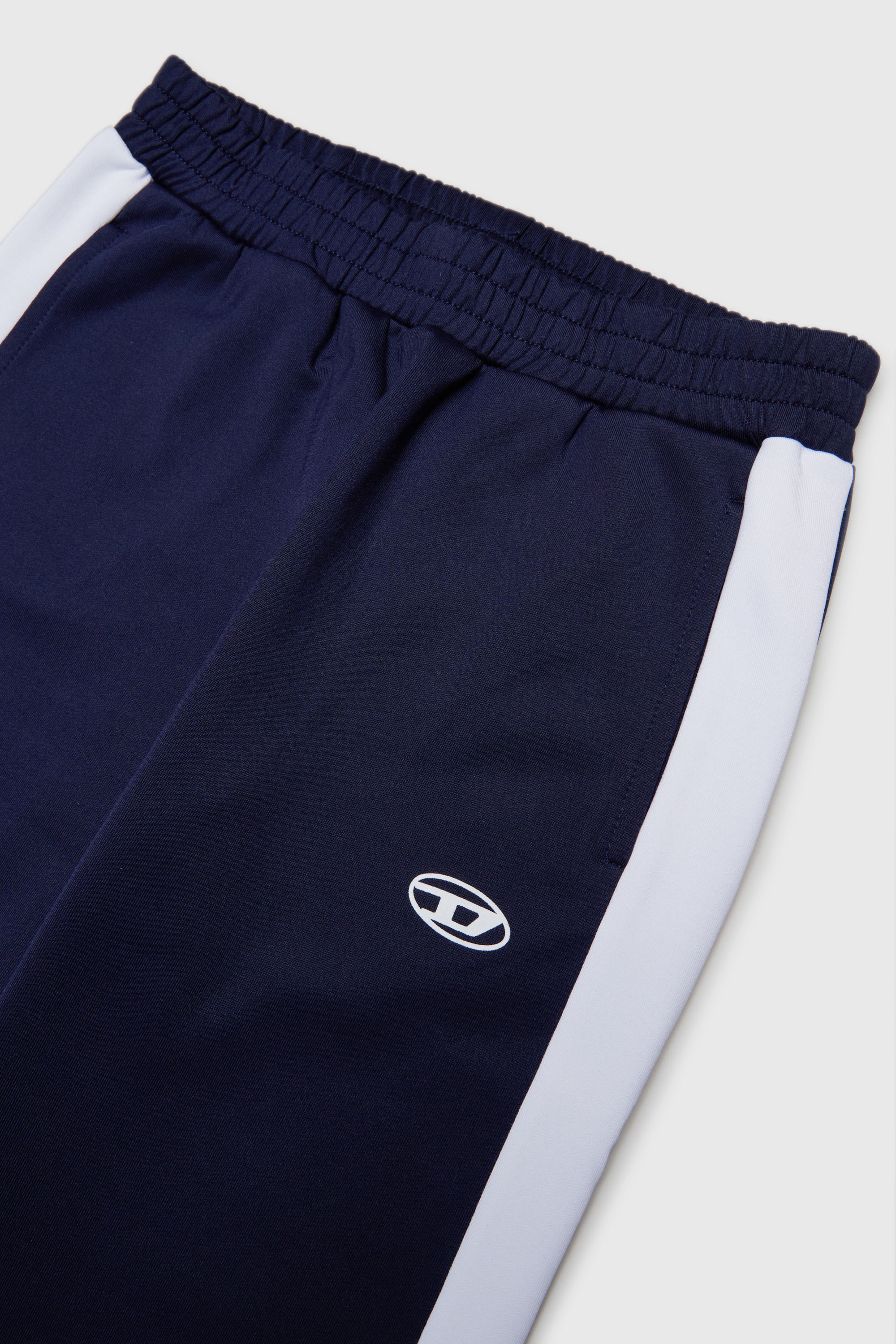Diesel - PBOS, Herren Sweatpants mit seitlichen Streifen in Dunkelblau - 3