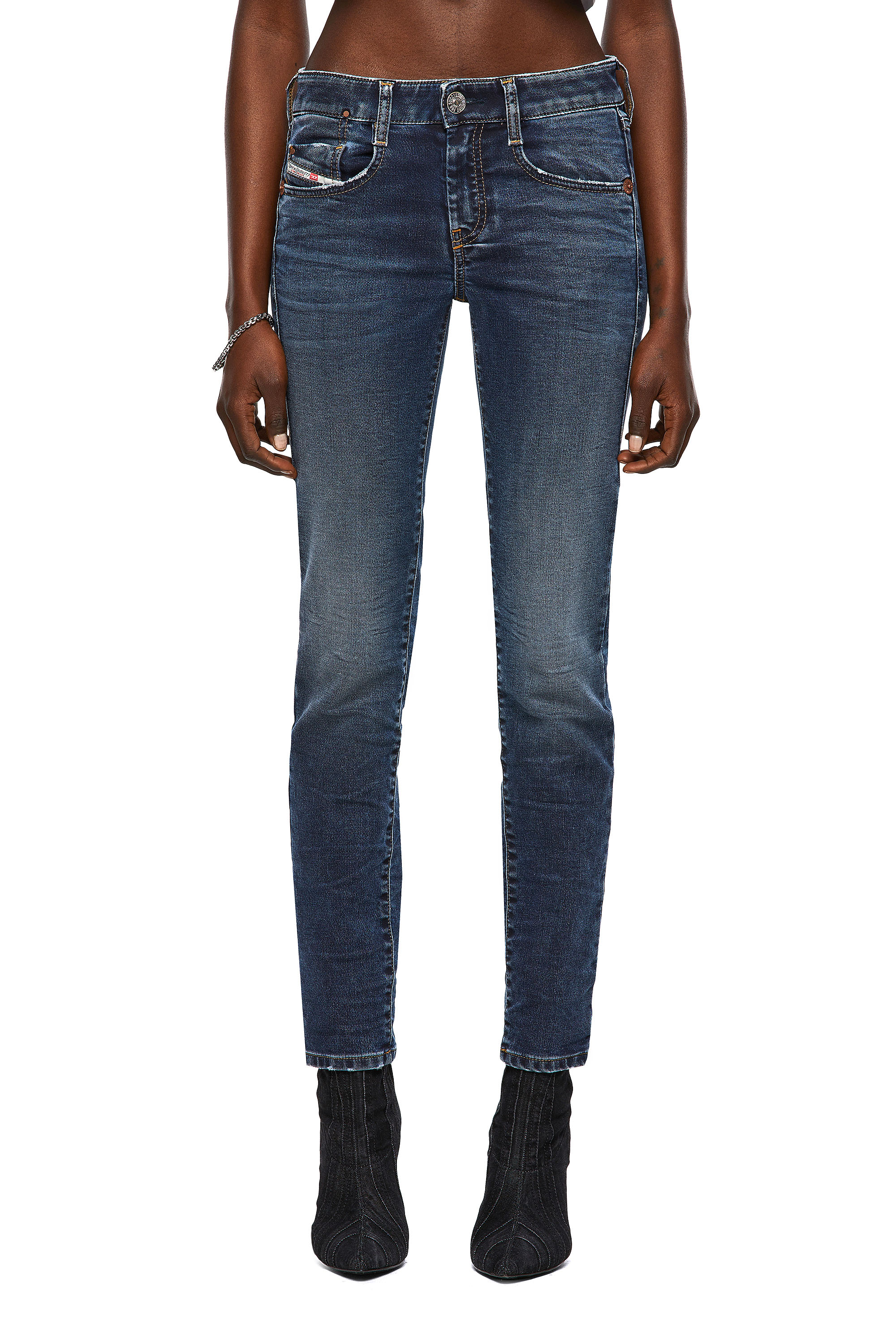 D-Ollies JoggJeans® 069WY, Dunkelblau - Jeans