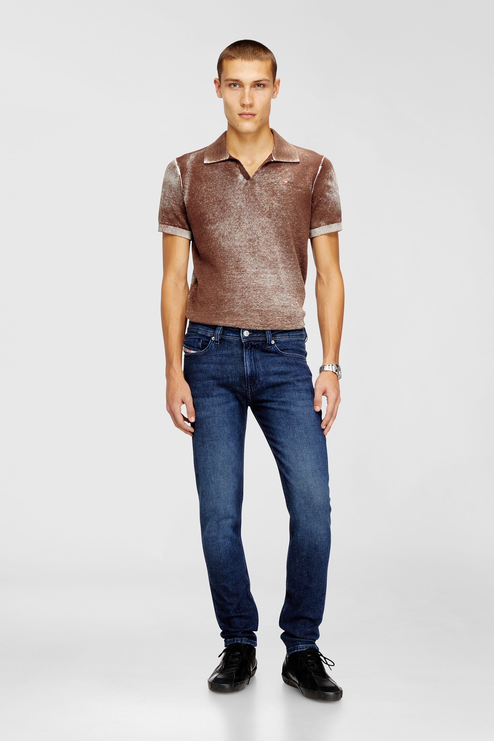 Diesel - Herren Skinny Jeans 1979 Sleenker 0ADBF, Dunkelblau - 1