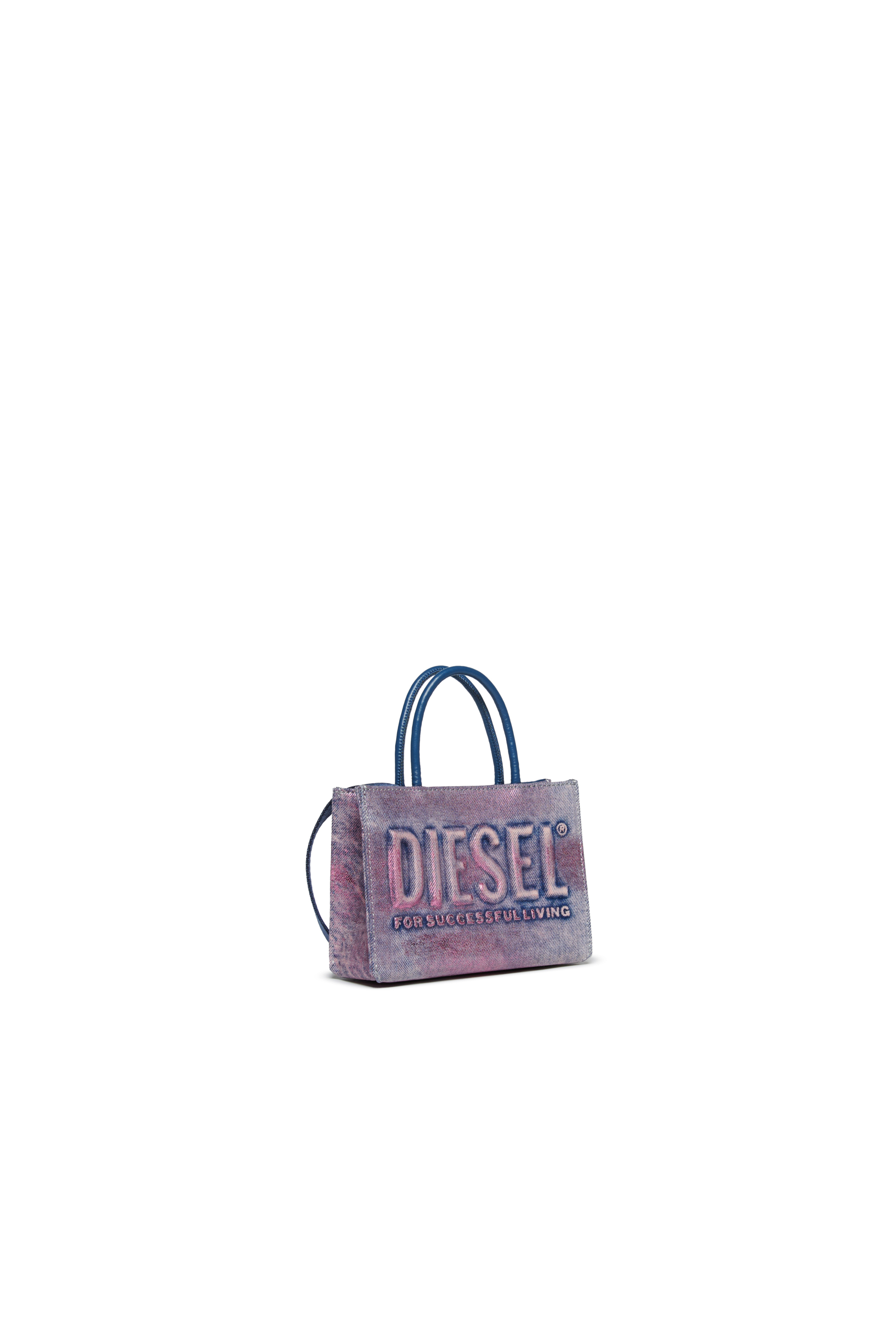 DSL 3D MINI BAG, Blau/Rosa
