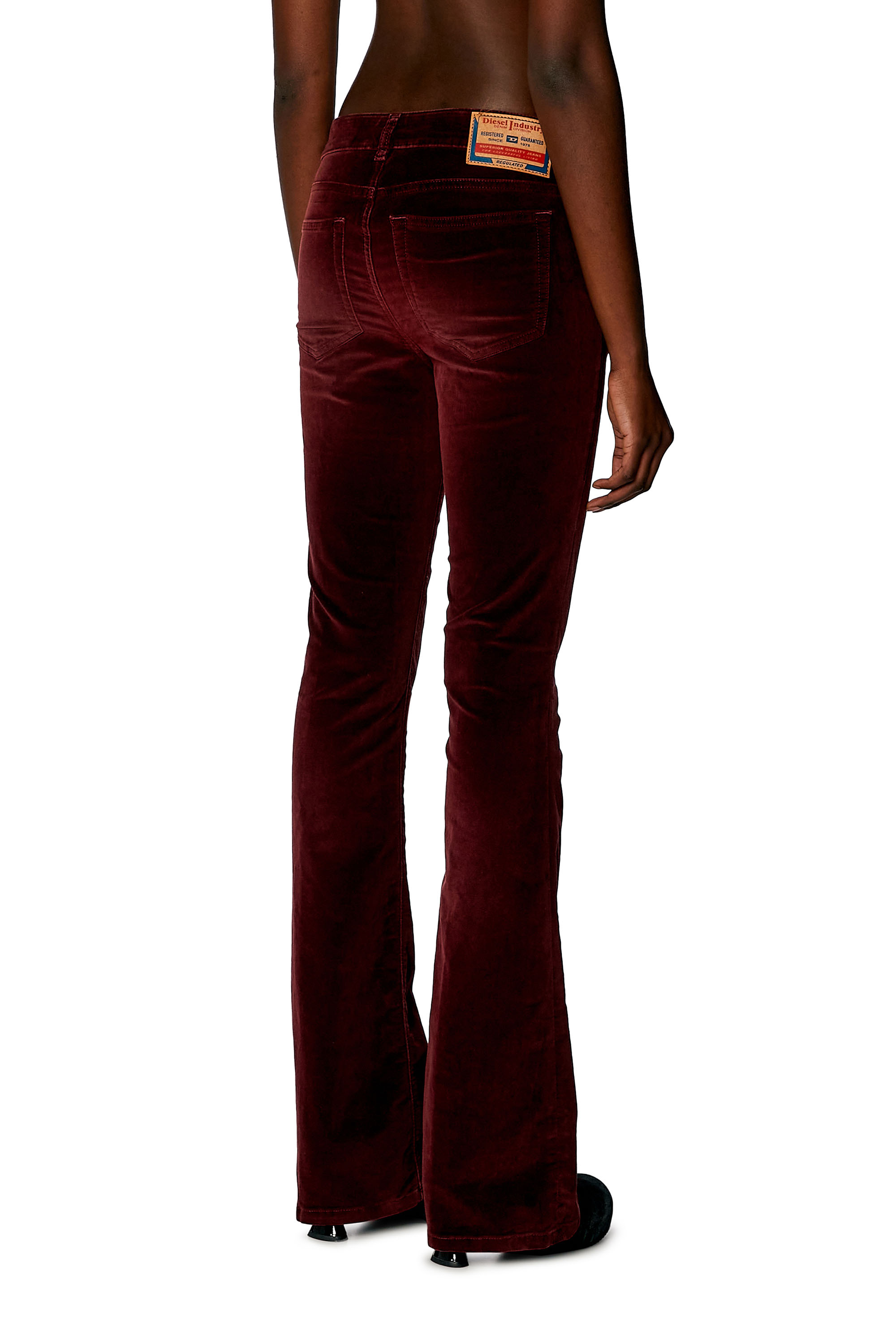 Diesel - Bootcut and Flare Jeans 1969 D-Ebbey 003HL, Rot - Image 3
