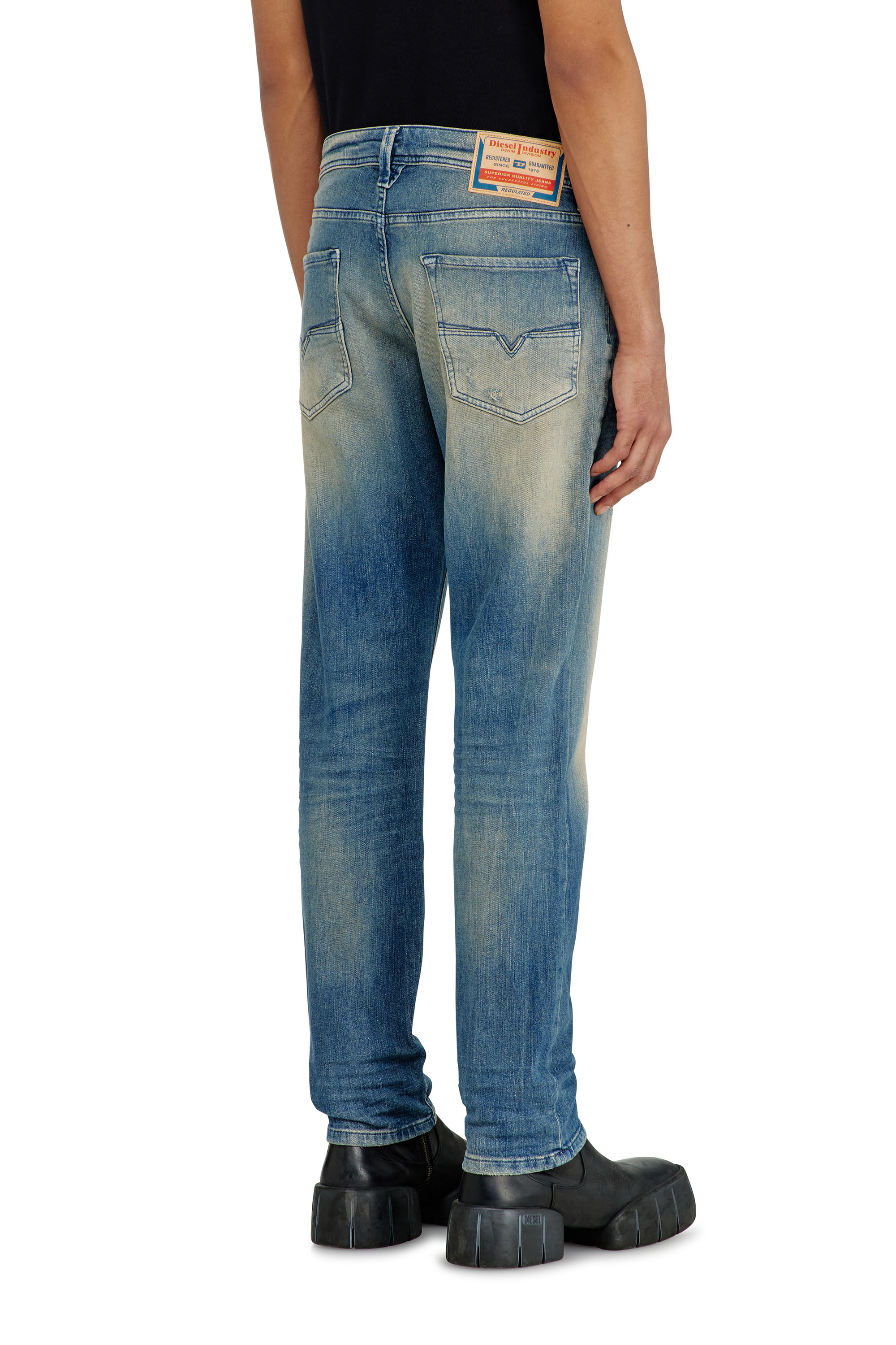 Diesel - Herren Regular 2030 D-Krooley Joggjeans&reg; 068XU, Dunkelblau - 5