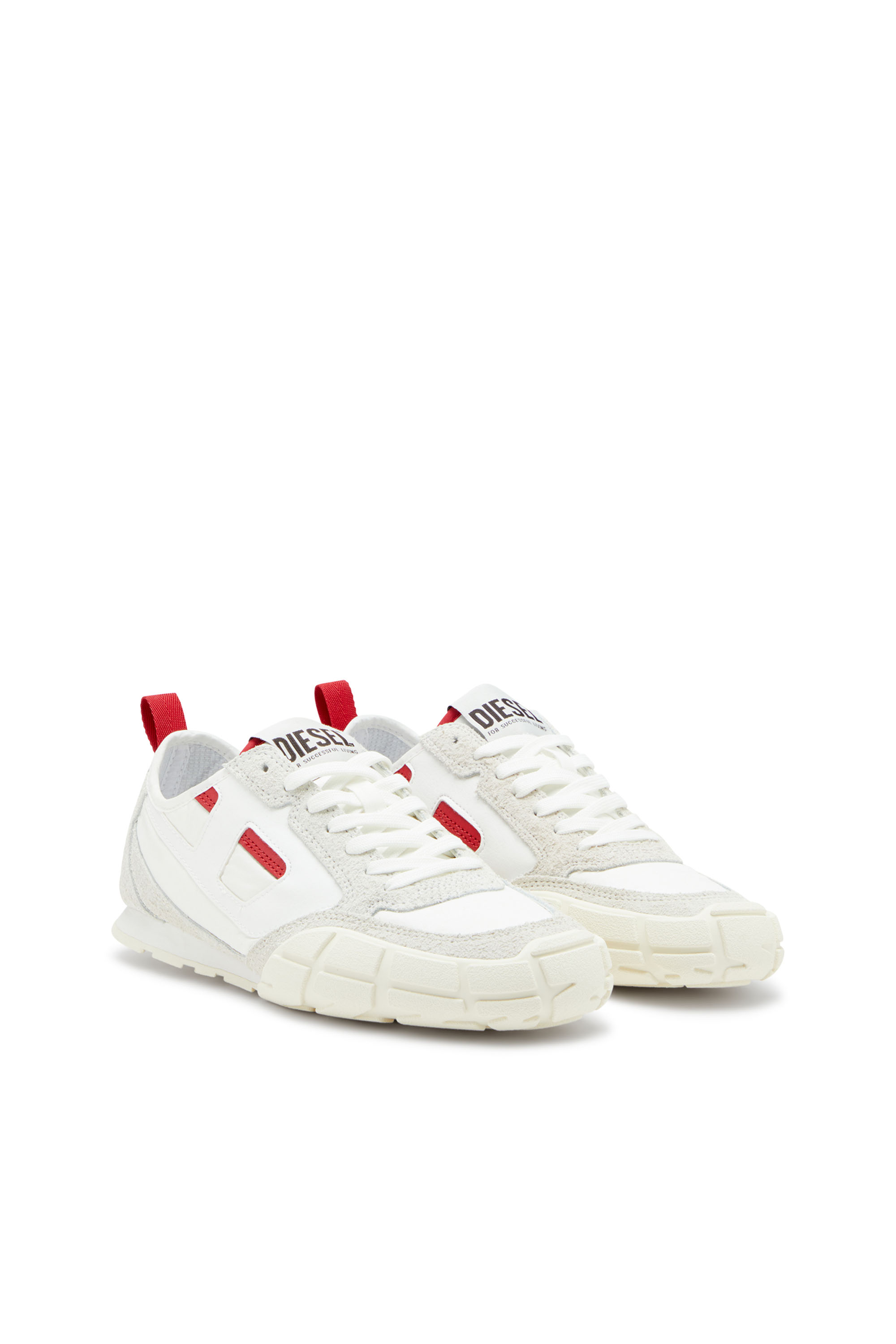 Diesel - S-PAGODHA LOW W, Damen Sneakers aus Leder, Wildleder und Ripstop in null - 2