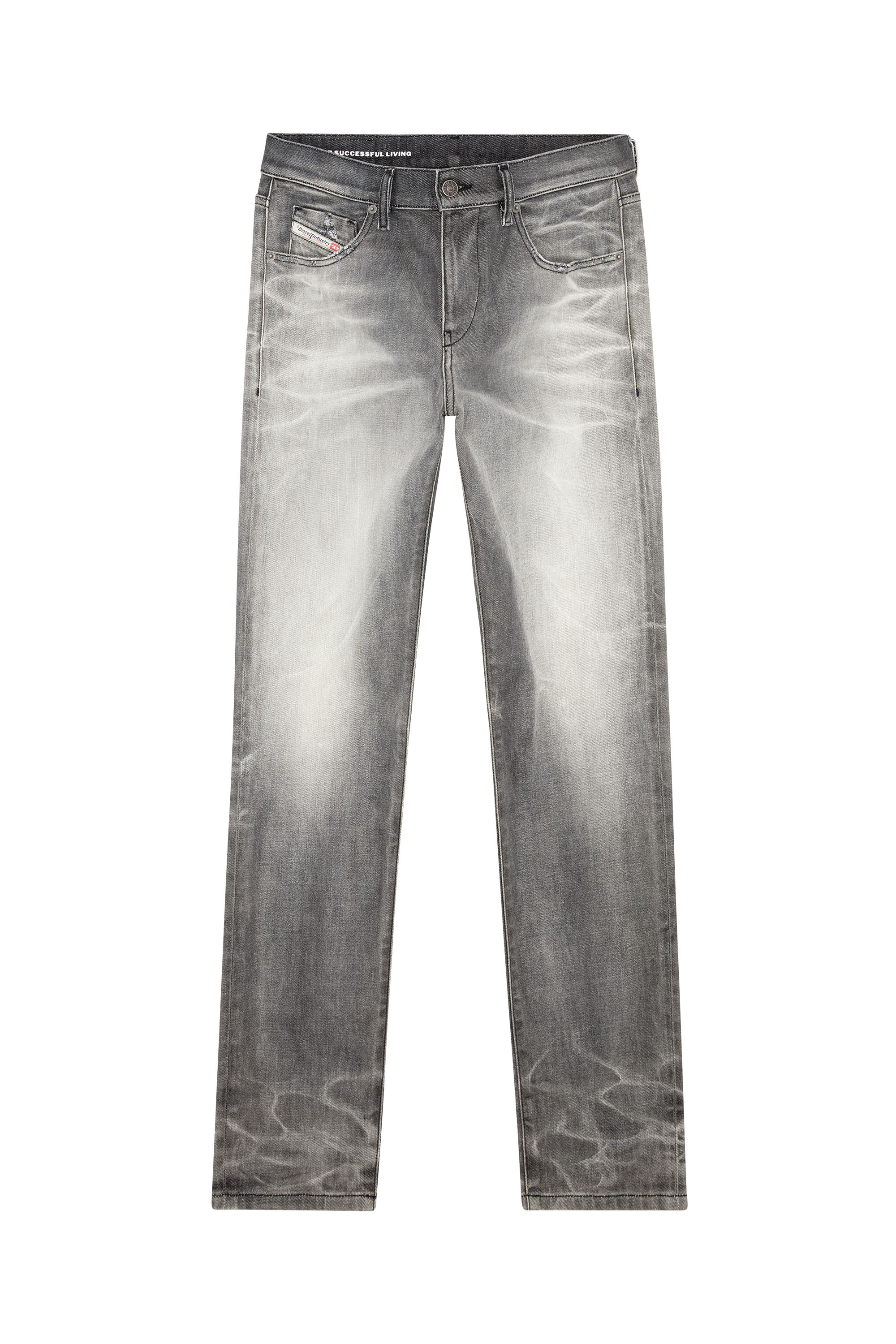 Diesel - Slim Jeans 2019 D-Strukt 09J58, Dunkelgrau - Image 5
