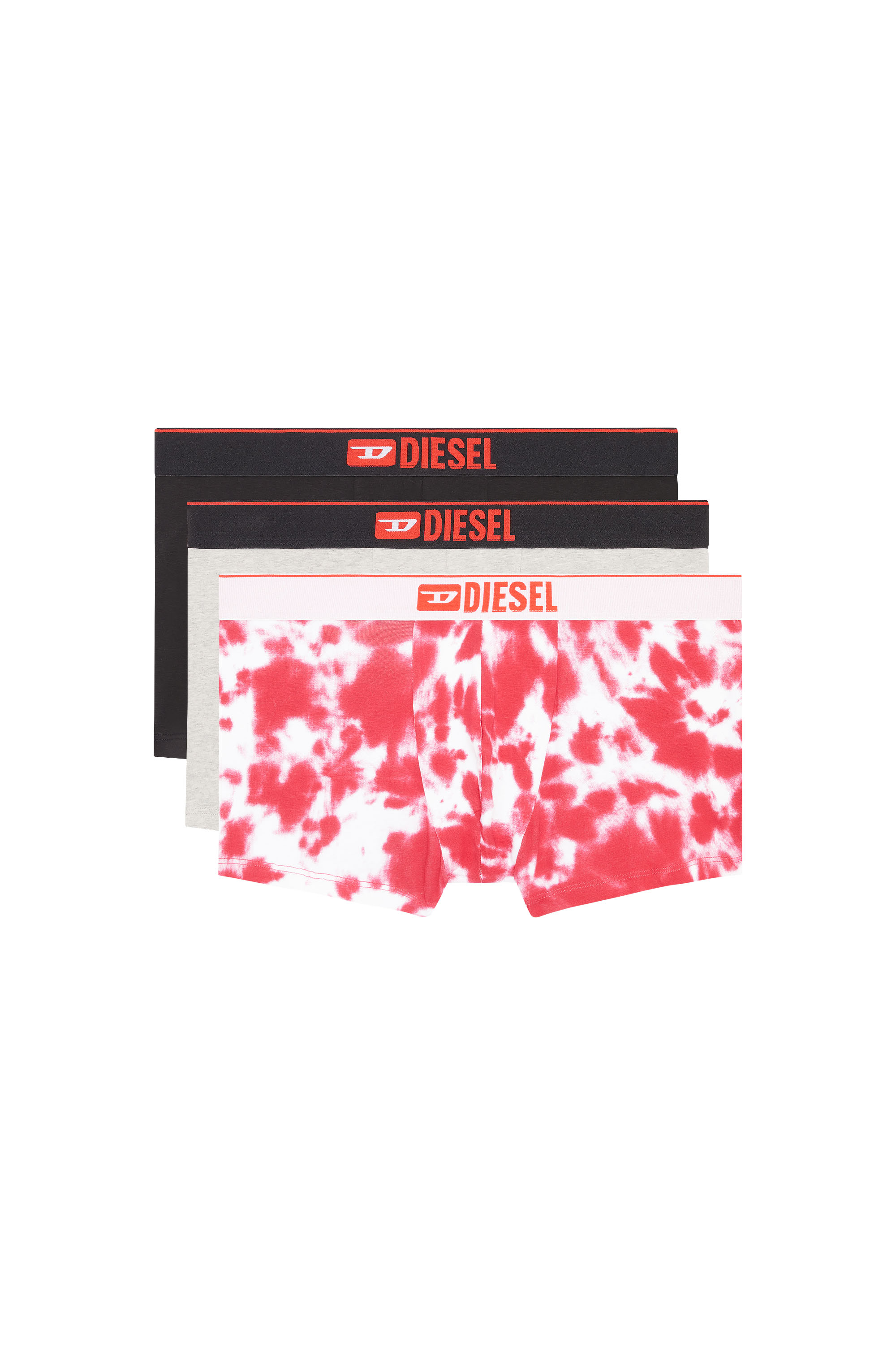 UMBX-DAMIENTHREEPACK, Schwarz/Rosa - Boxershorts