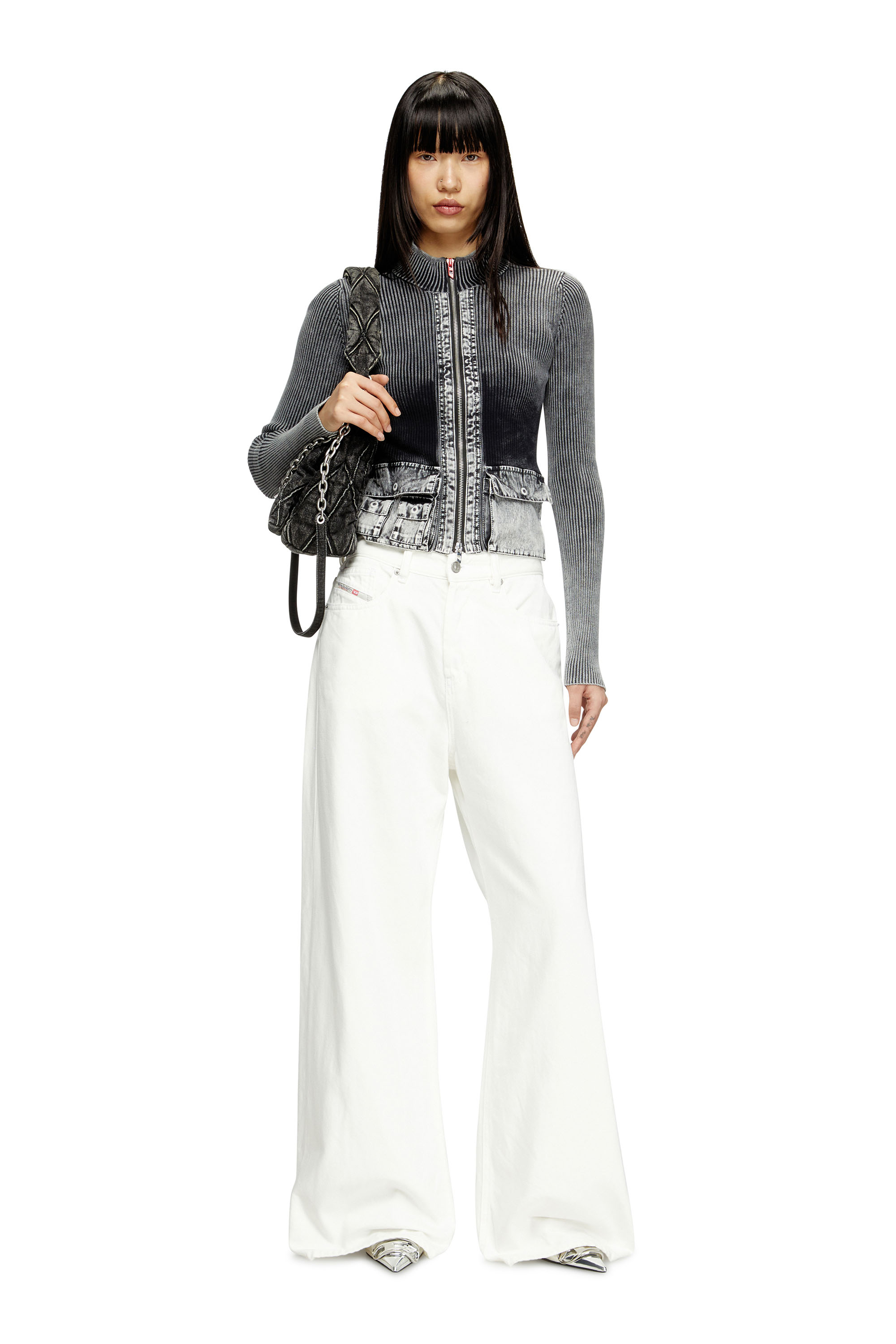 Diesel - Damen Relaxed Jeans 1996 D-Sire 09I41, Weiß - 2