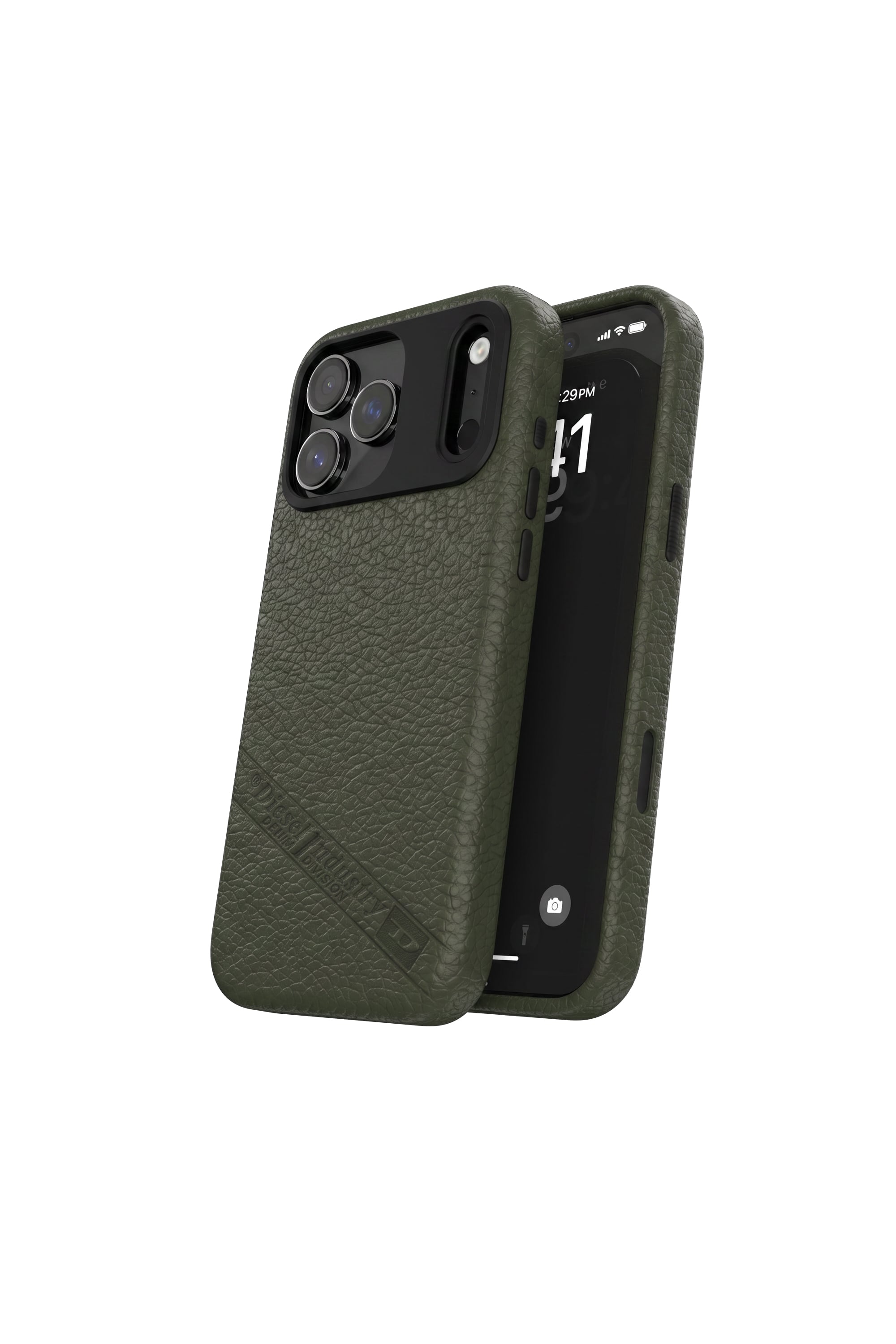 Diesel - 60648 MOULDED CASE, Unisex Flag D H&uuml;lle mit MagSafe f&uuml;r iPhone 17 Pro Max in Dunkelgr&uuml;n - 3