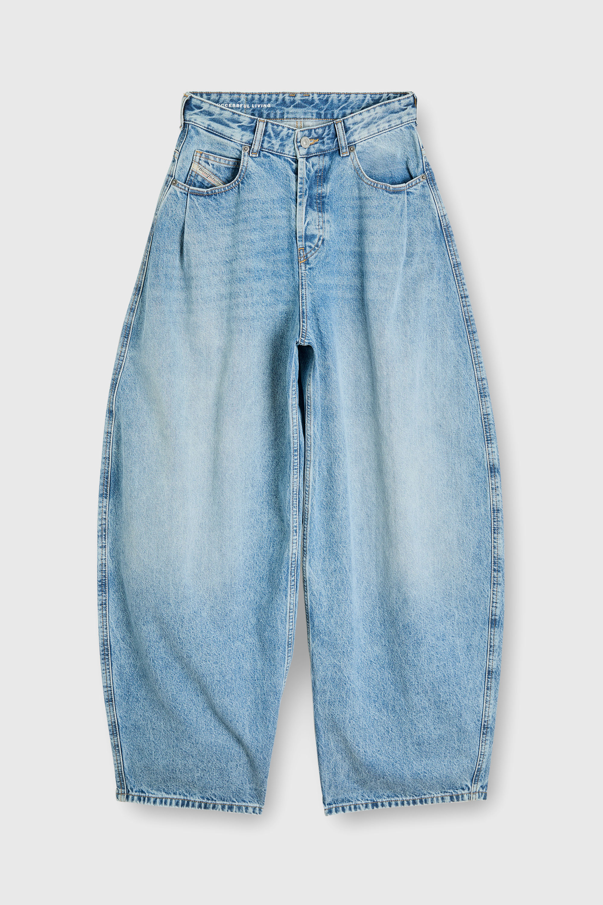 Diesel - Damen Relaxed Jeans 1987 D-Khelz 09I29, Hellblau - 6