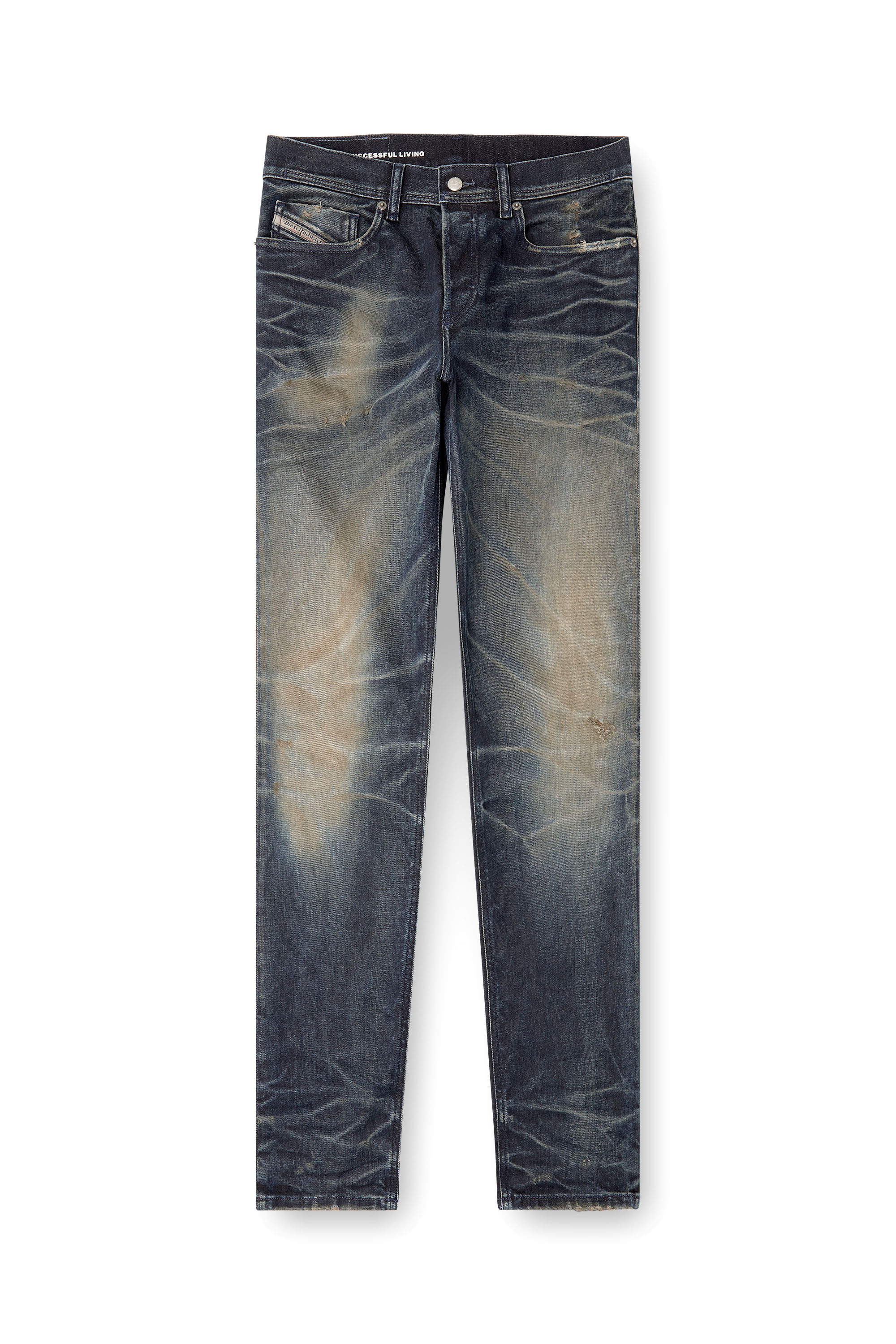 Diesel - Herren Regular Jeans 2023 D-Finitive 09M46, Dunkelblau - 3