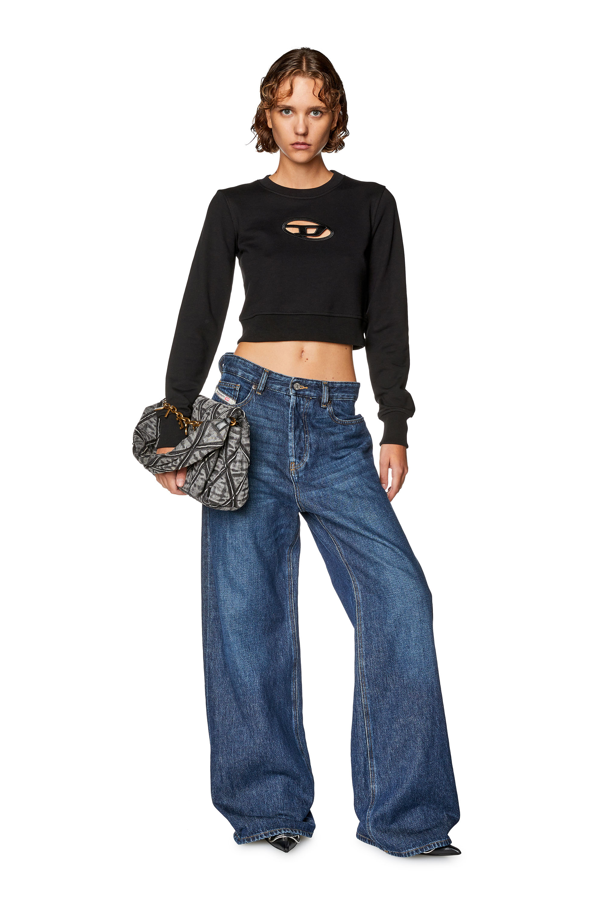 Diesel - Damen Relaxed Jeans 1996 D-Sire 09C03, Dunkelblau - 1