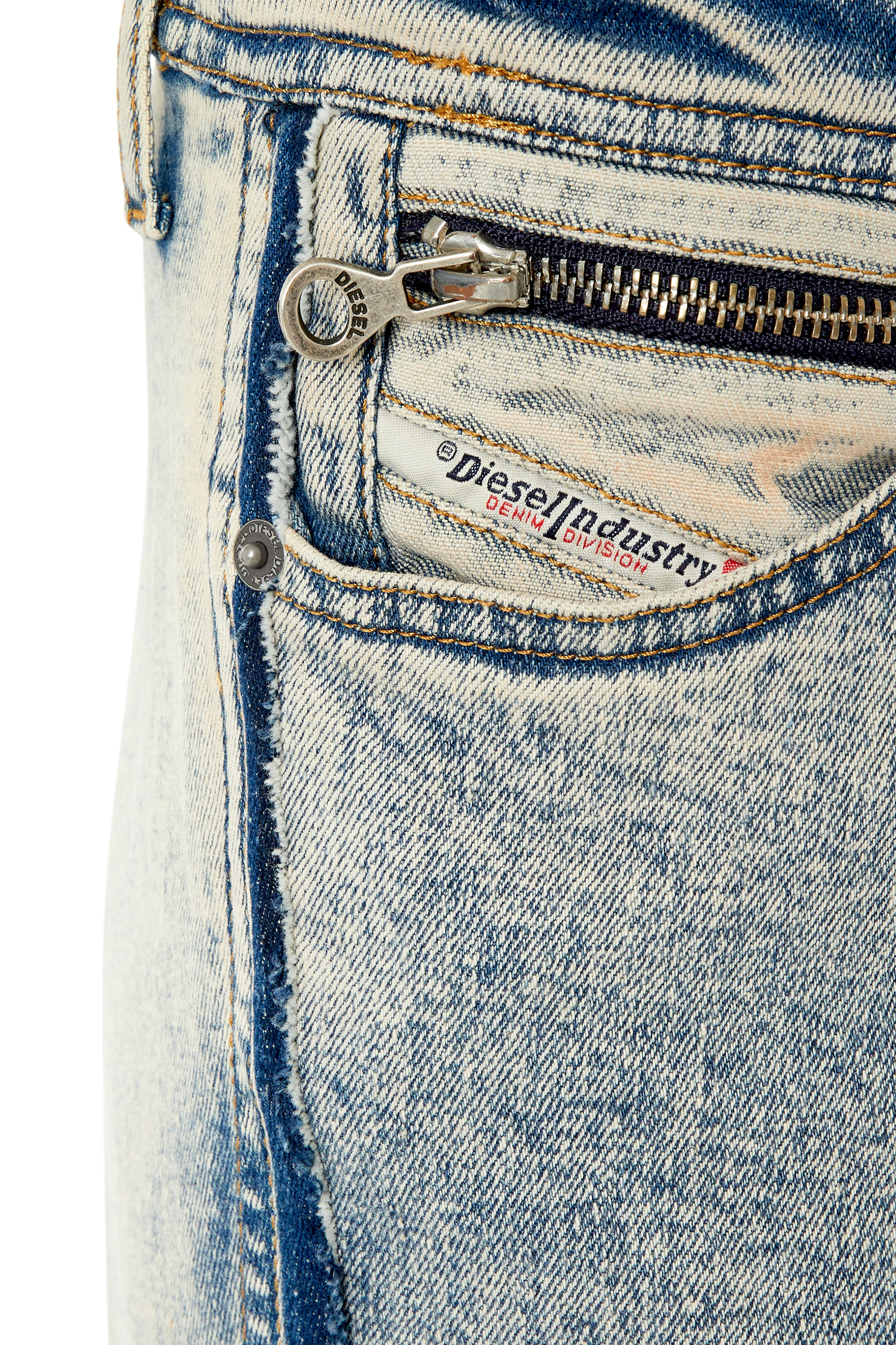 Diesel - D-Tail 09F12 Skinny Jeans, Mittelblau - Image 4