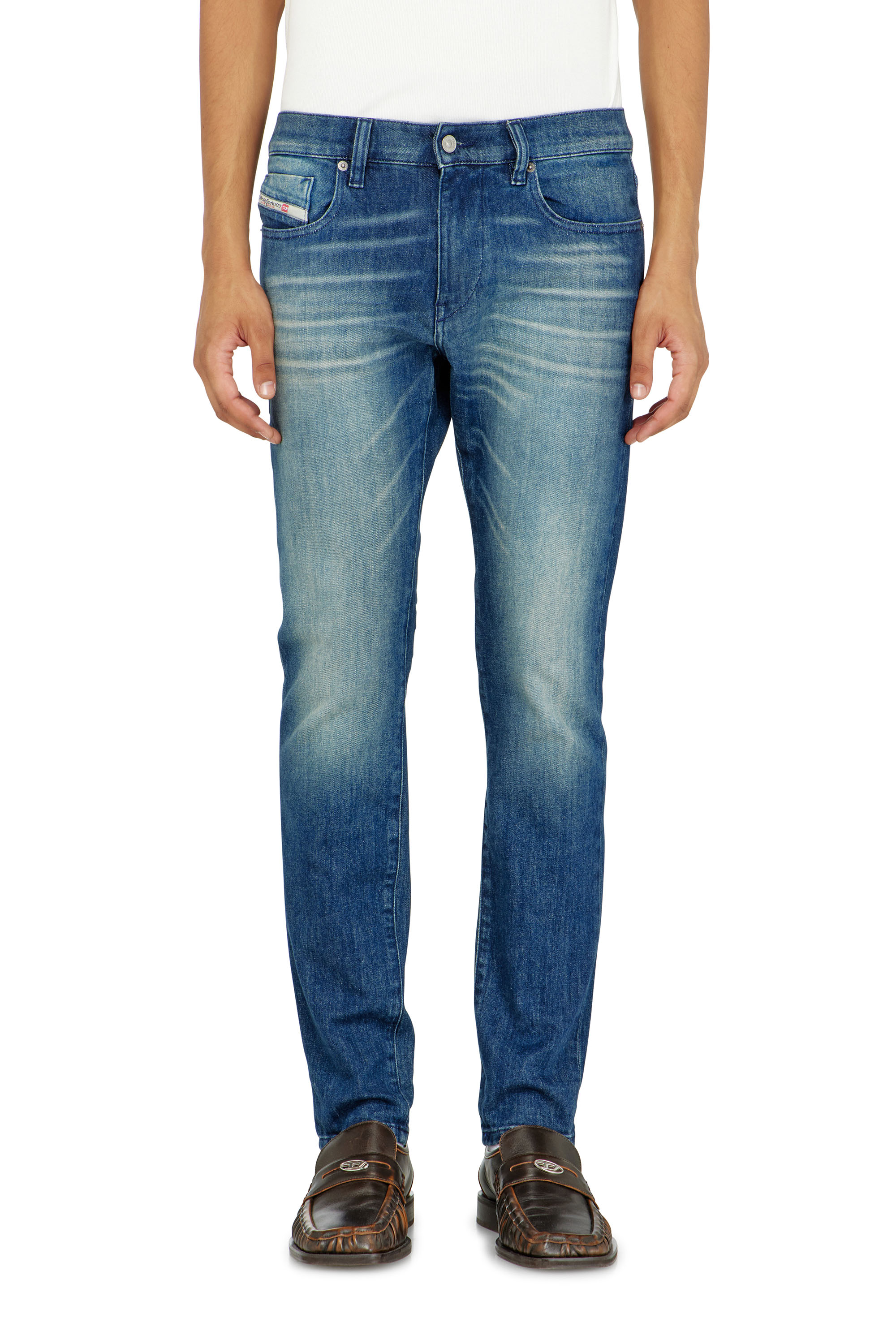 Diesel - Herren Slim Jeans 2019 D-Strukt 0KBBR, Dunkelblau - 4