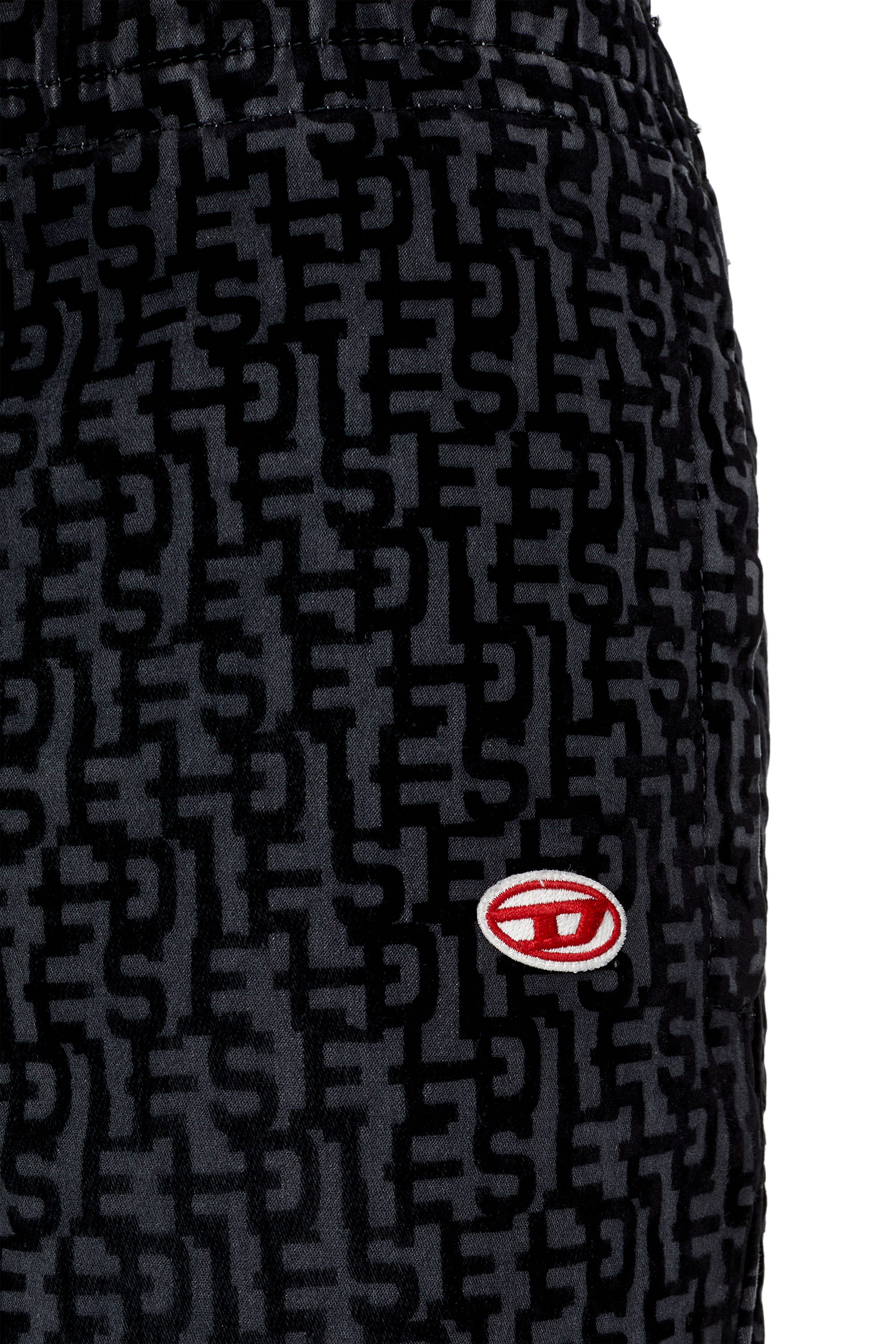 Diesel - D-Lab Track Denim 068AW Tapered, Schwarz/Dunkelgrau - Image 3