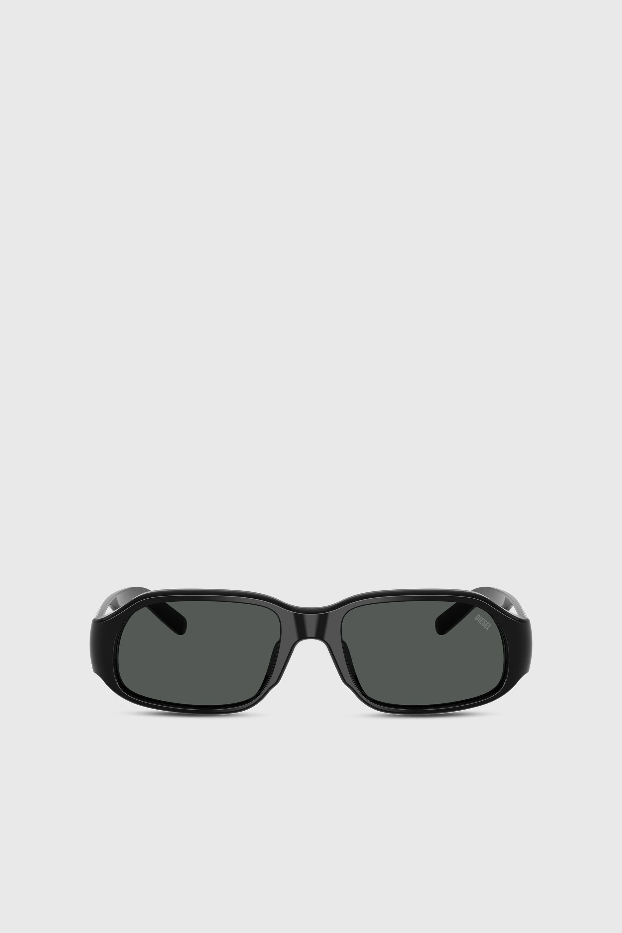 Diesel - 0DL2009U, Unisex's Rectangle sunglasses in Black - 1
