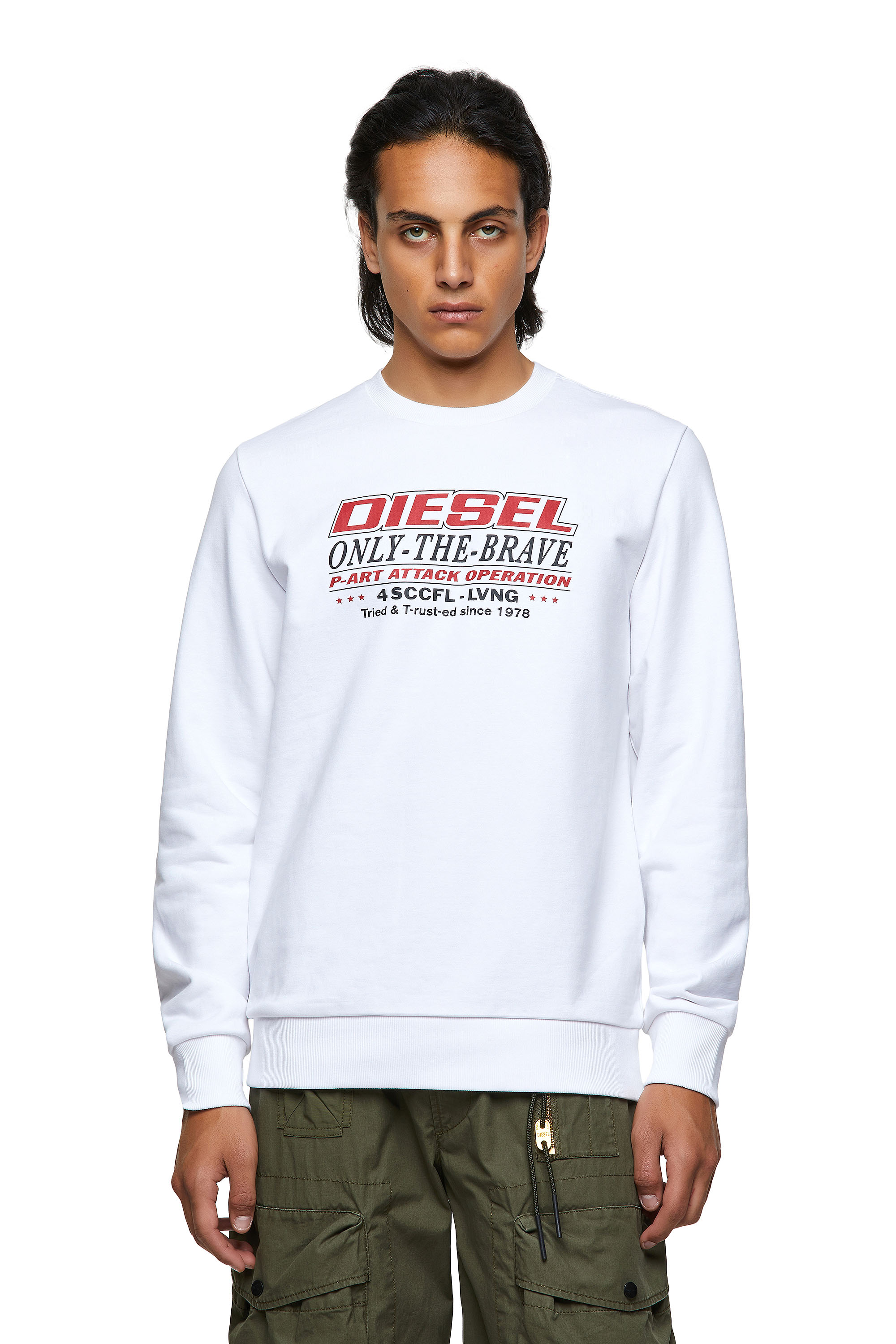 S-GIRK-K21, Weiß - Sweatshirts