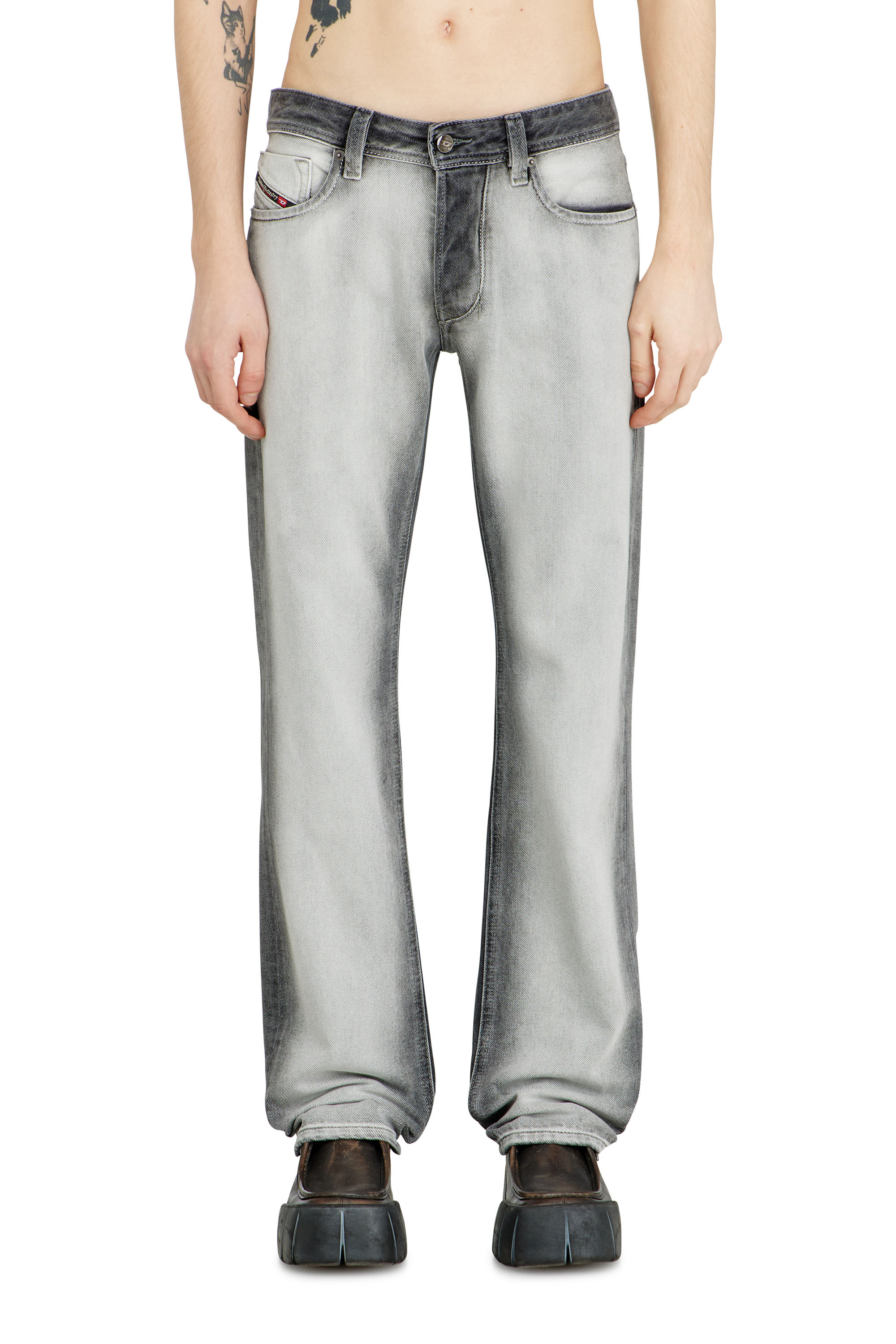 Diesel - Herren Regular Jeans 1985 Larkee 09P28, Dunkelgrau - 1