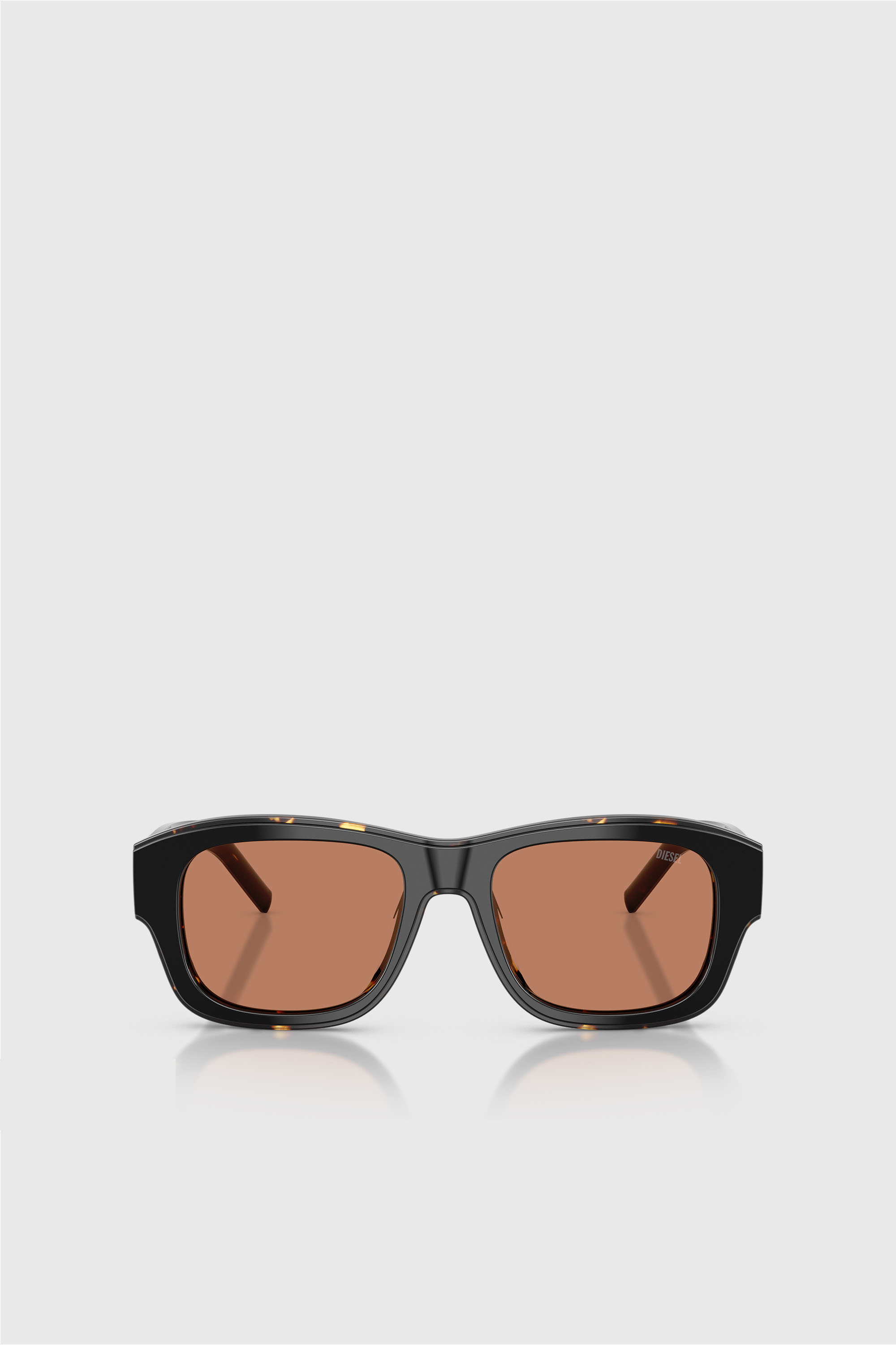 Rechteckige Sonnenbrille