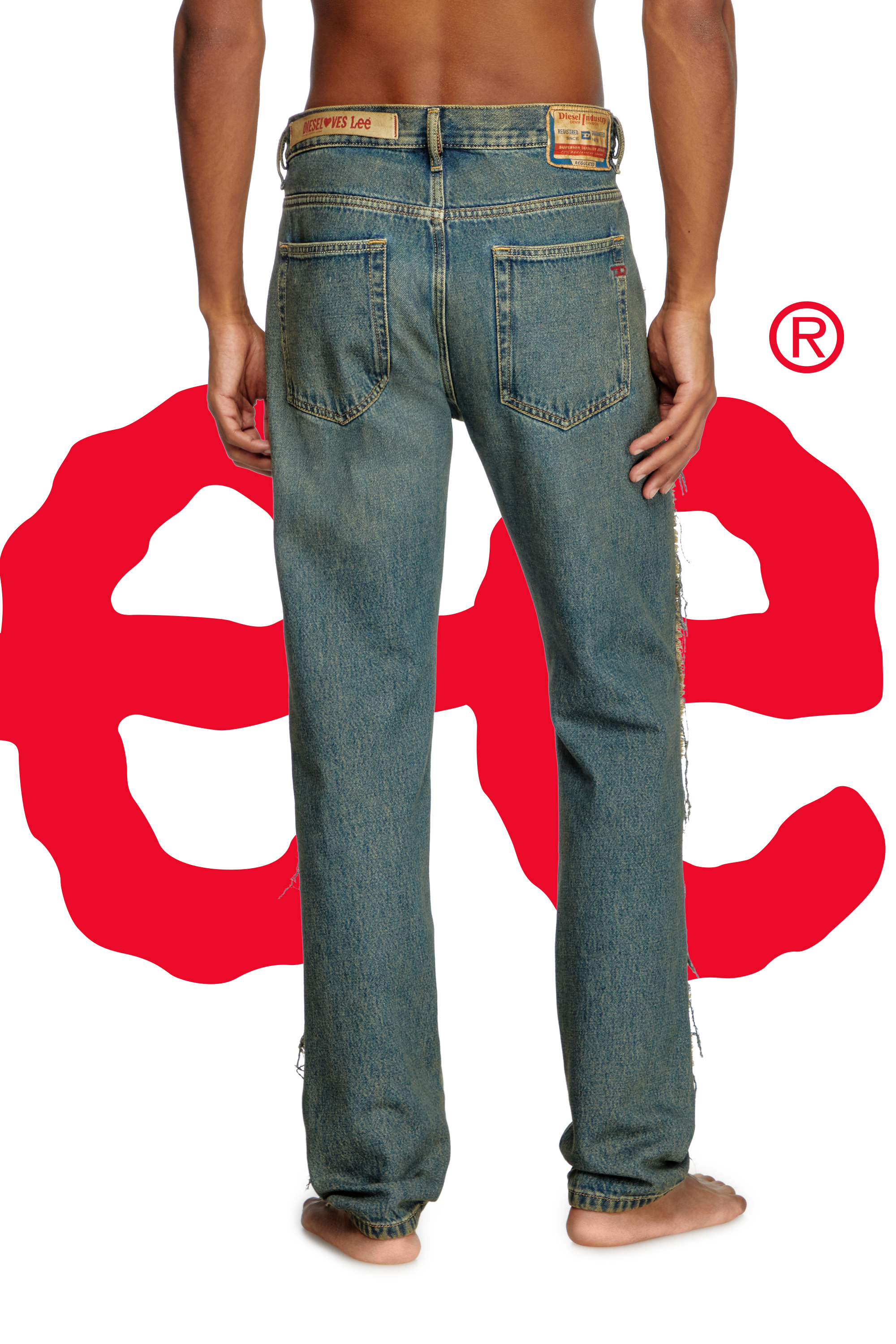 Regular Jeans Dieseloves 04 09M98, Dunkelblau Diesel - Herren Regular Jeans Dieseloves 04 09M98, Dunkelblau - 6