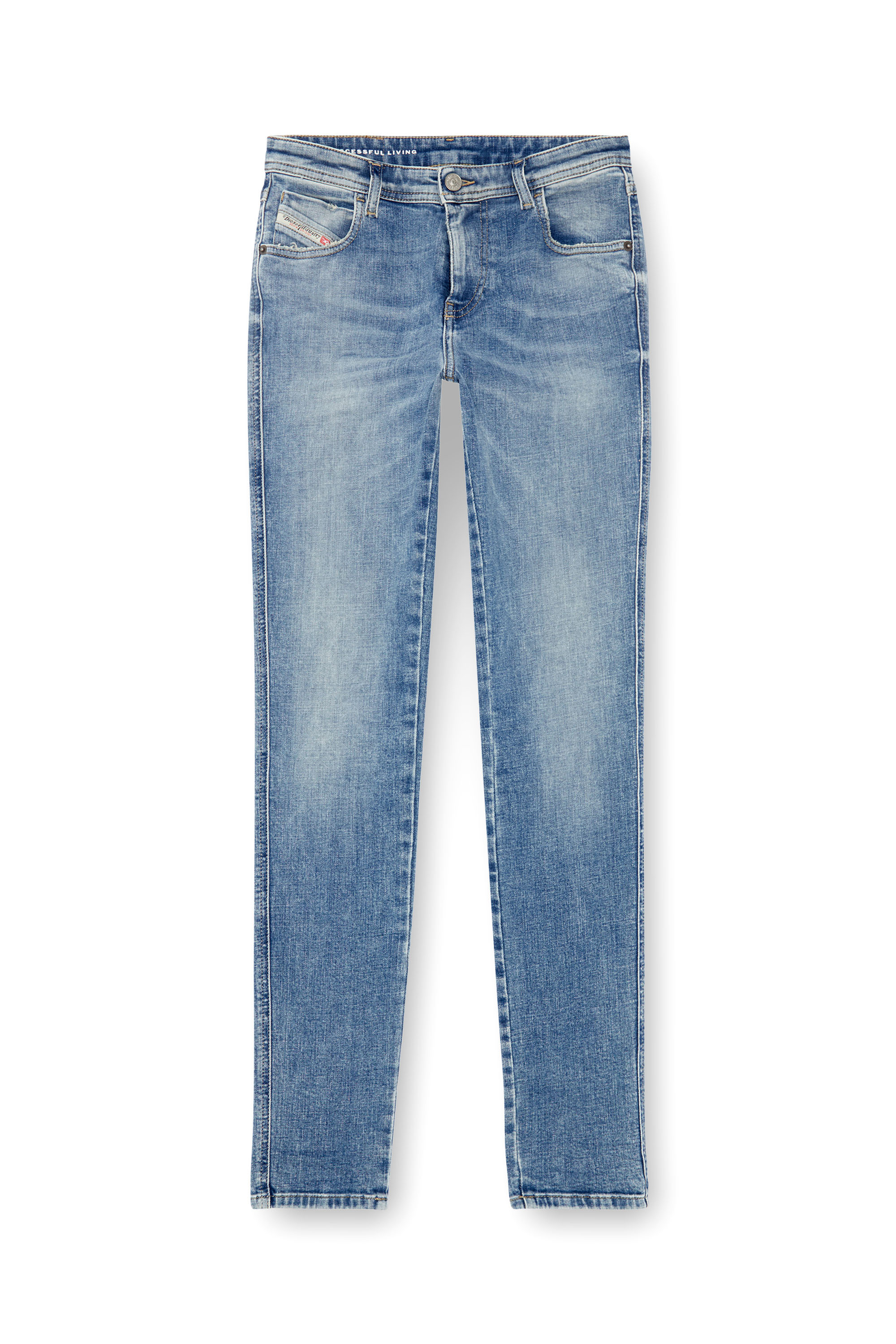 Diesel - Woman Skinny Jeans 2015 Babhila 09J21, Light Blue - Image 5